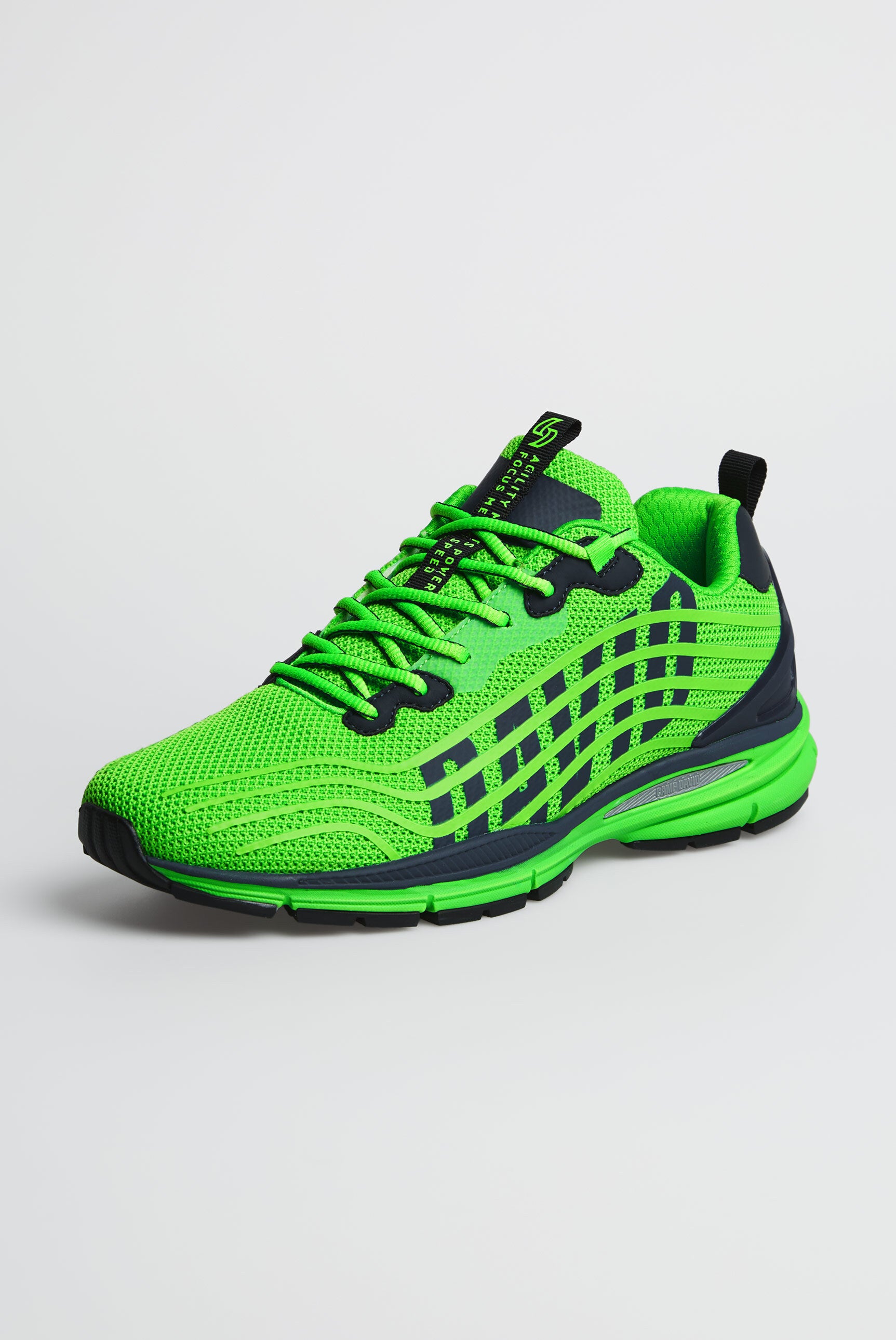 Leichter Sneaker im Knit-Design mit Rubber Artwork - 5