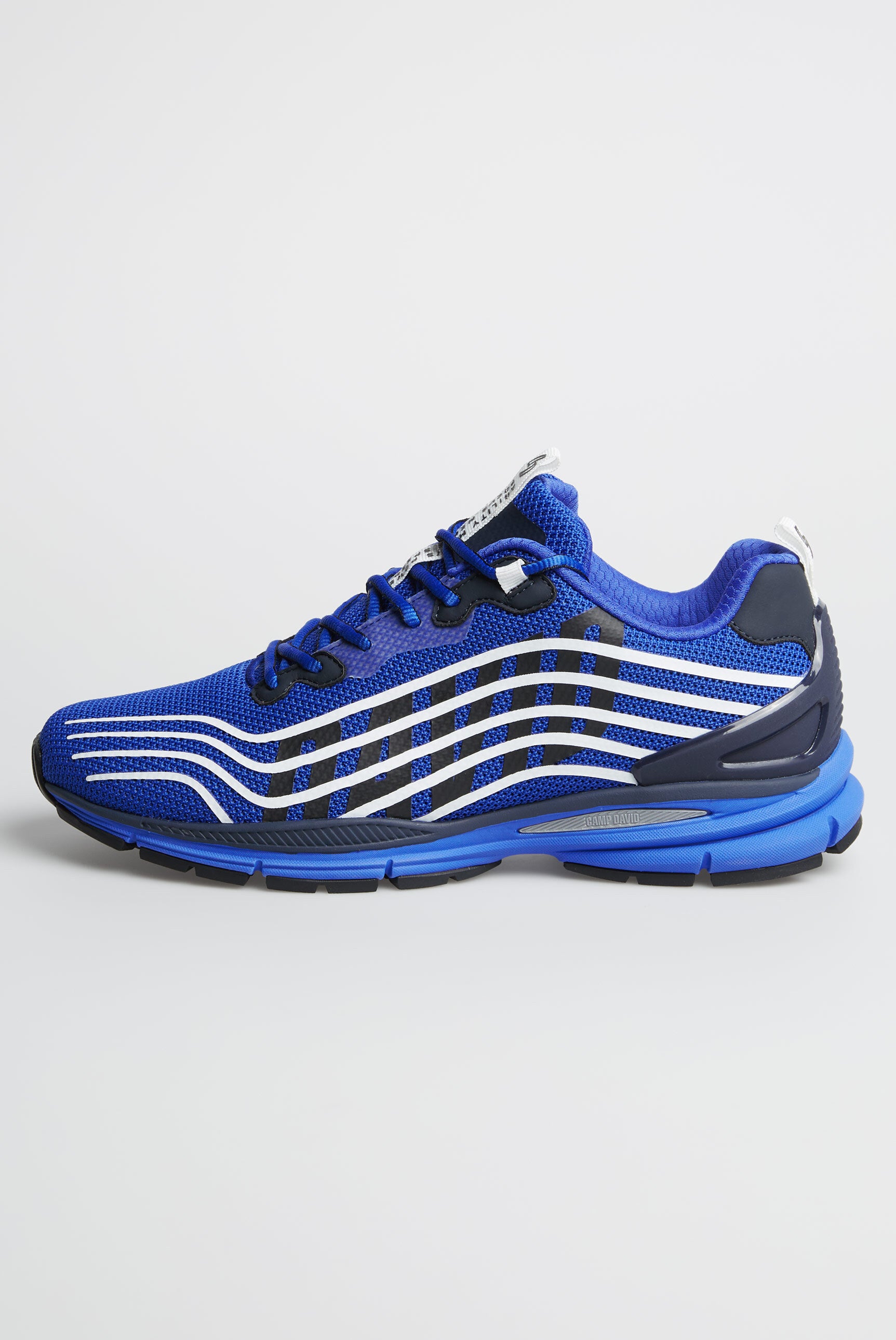 Leichter Sneaker im Knit-Design mit Rubber Artwork - 7