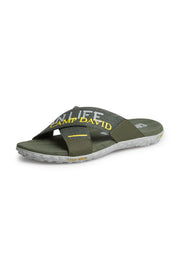 Beach Slipper mit Label Prints