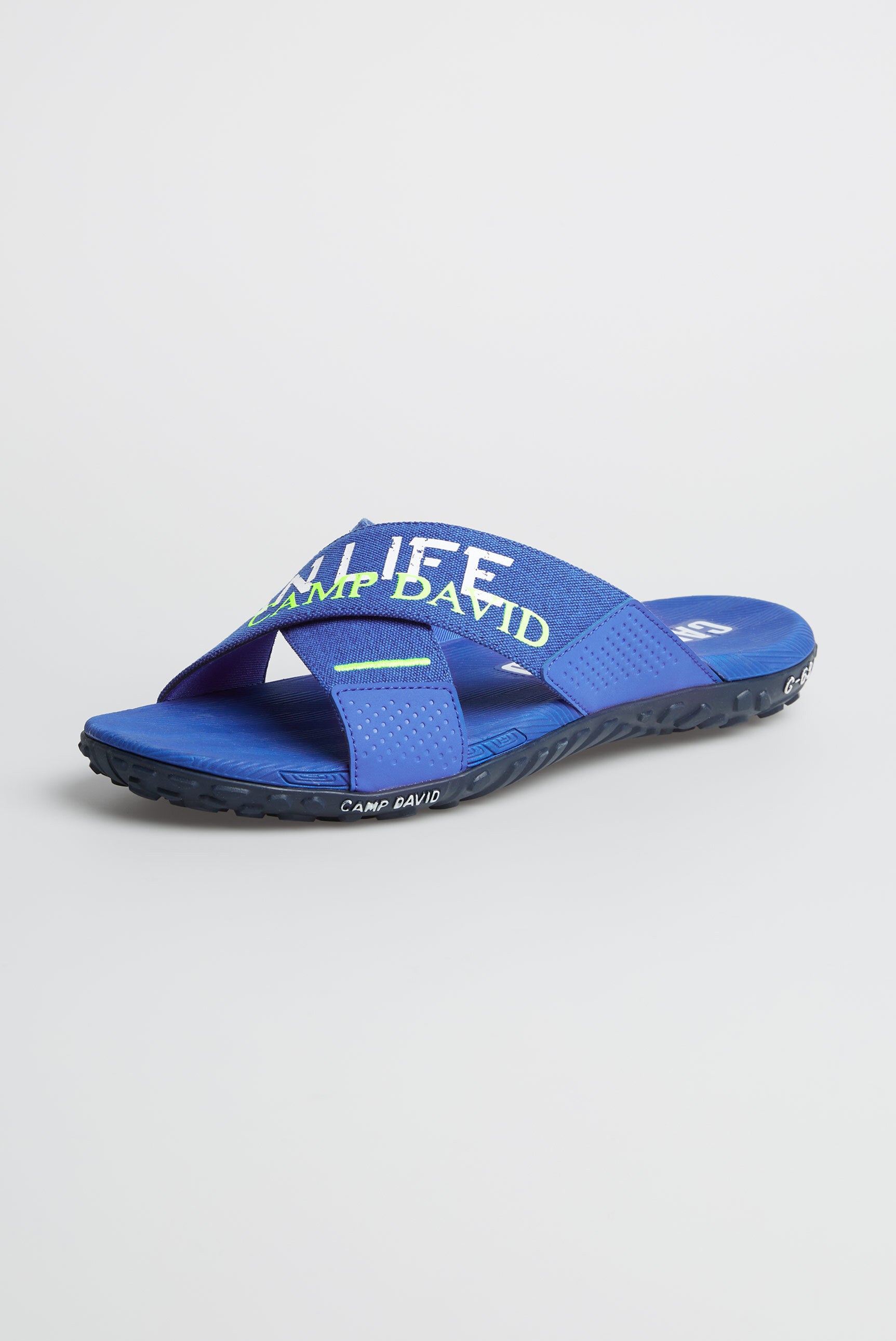 Beach Slipper mit Label Prints