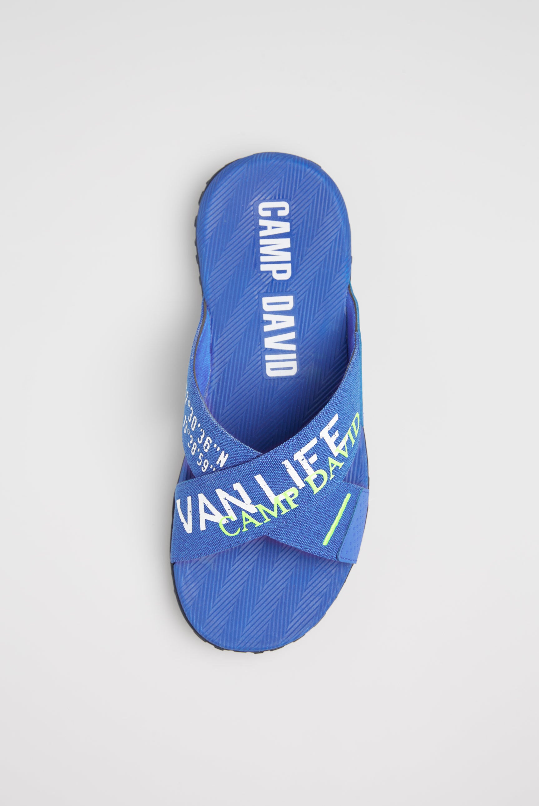 Beach Slipper mit Label Prints