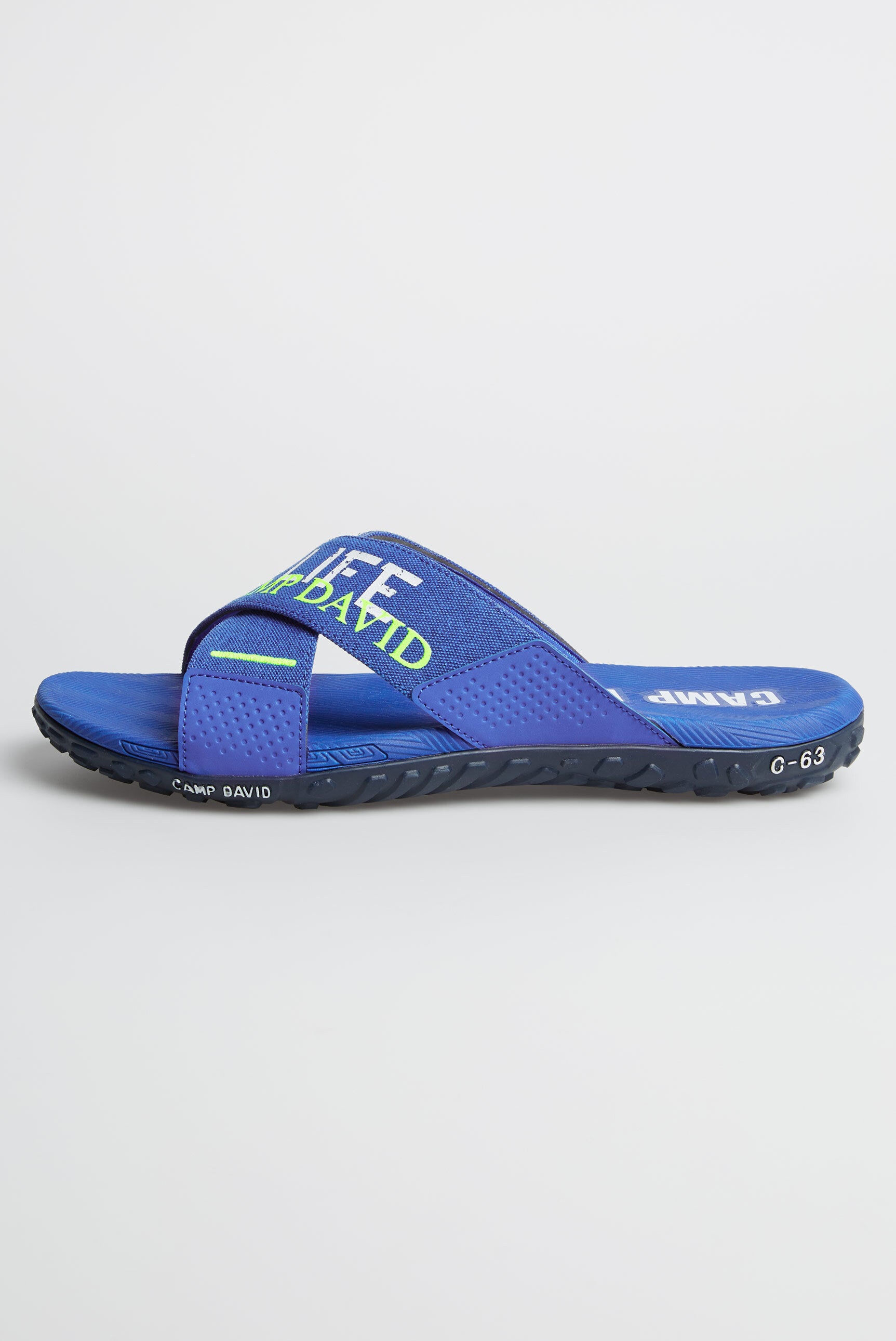 Beach Slipper mit Label Prints