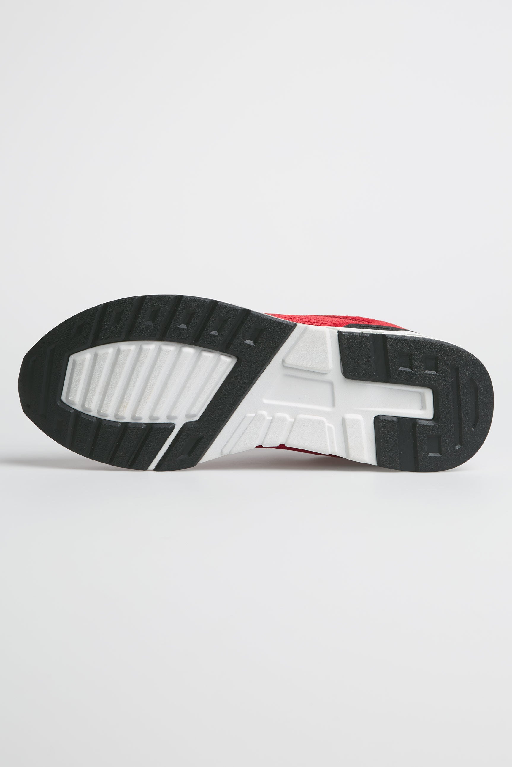 Miejskie sneakersy z mieszanki materiałów z podeszwą z logo