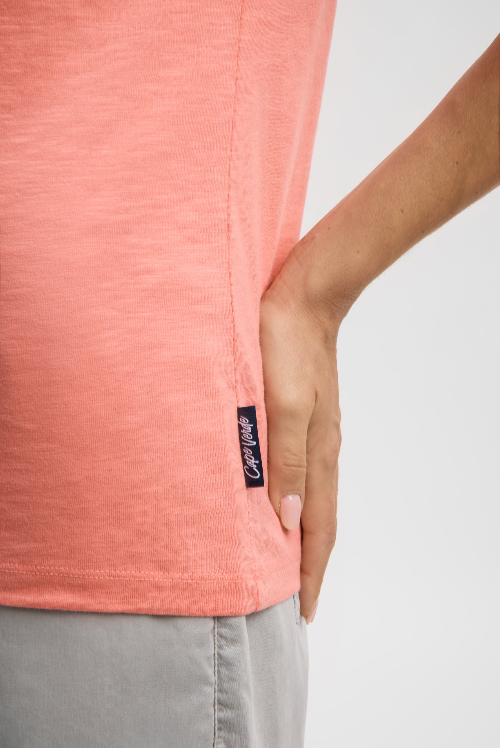 Koszulka z okrągłym dekoltem i nadrukiem - 7