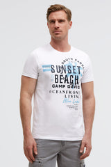 T-shirt z okrągłym dekoltem i grafiką