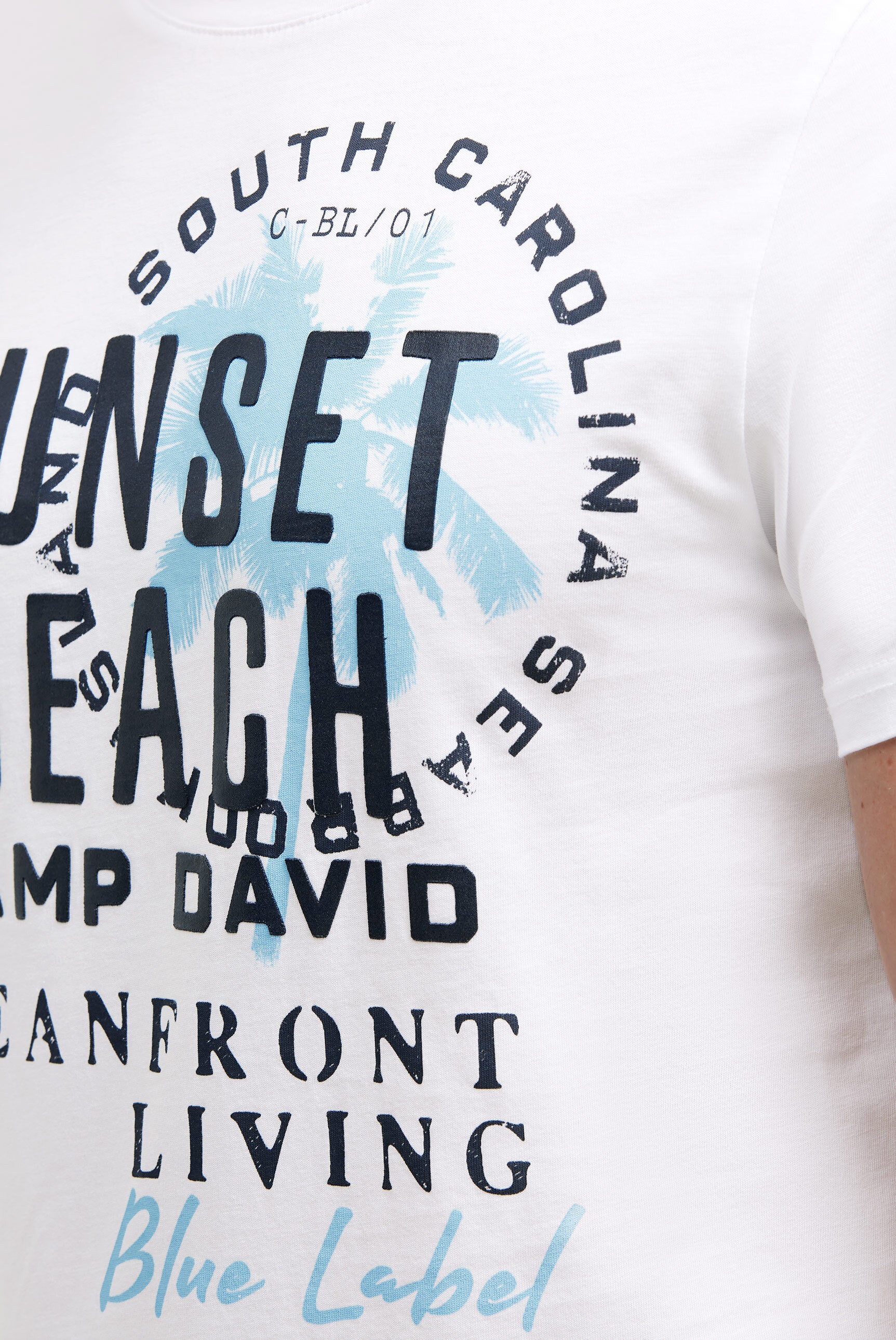 T-shirt z okrągłym dekoltem i grafiką