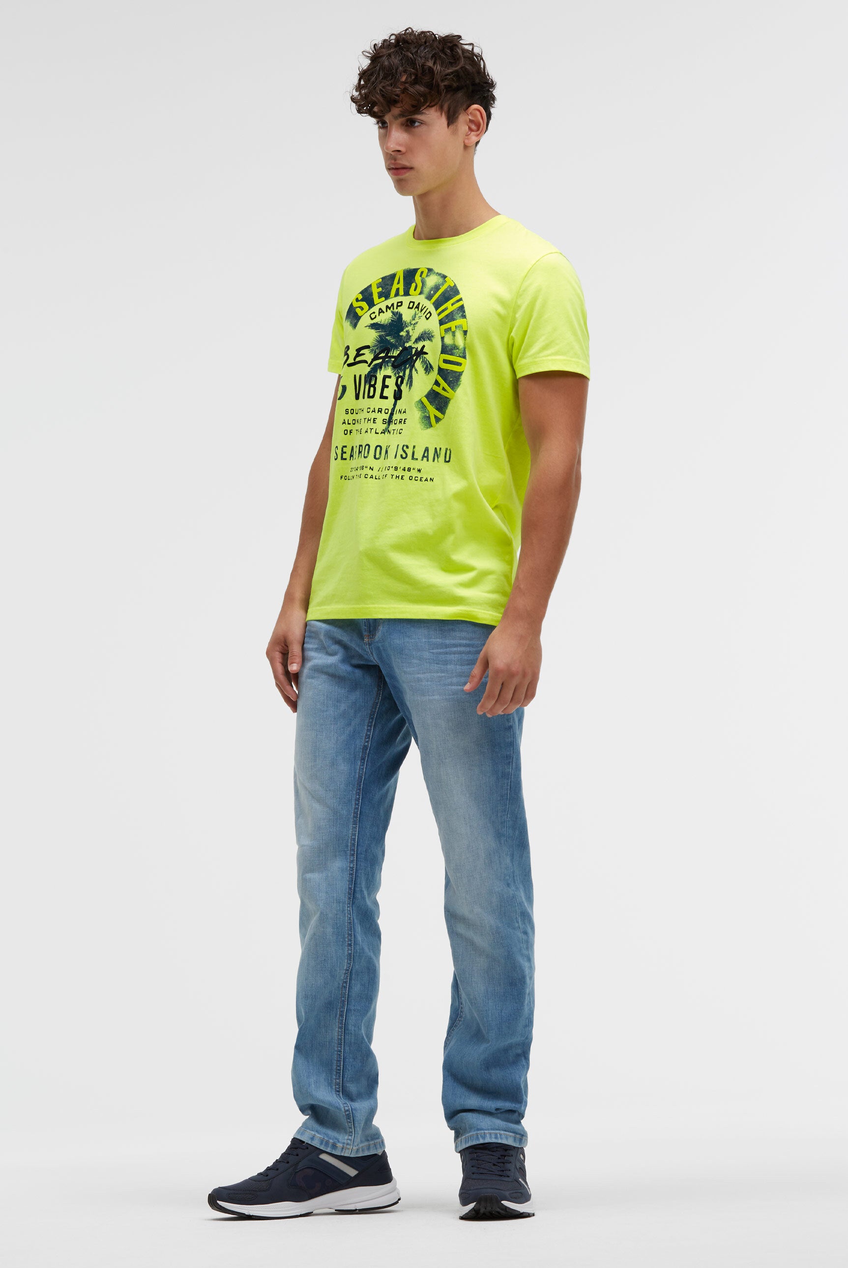 T-shirt z okrągłym dekoltem i grafiką
