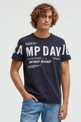 T-shirt z wyrazistym nadrukowanym logo