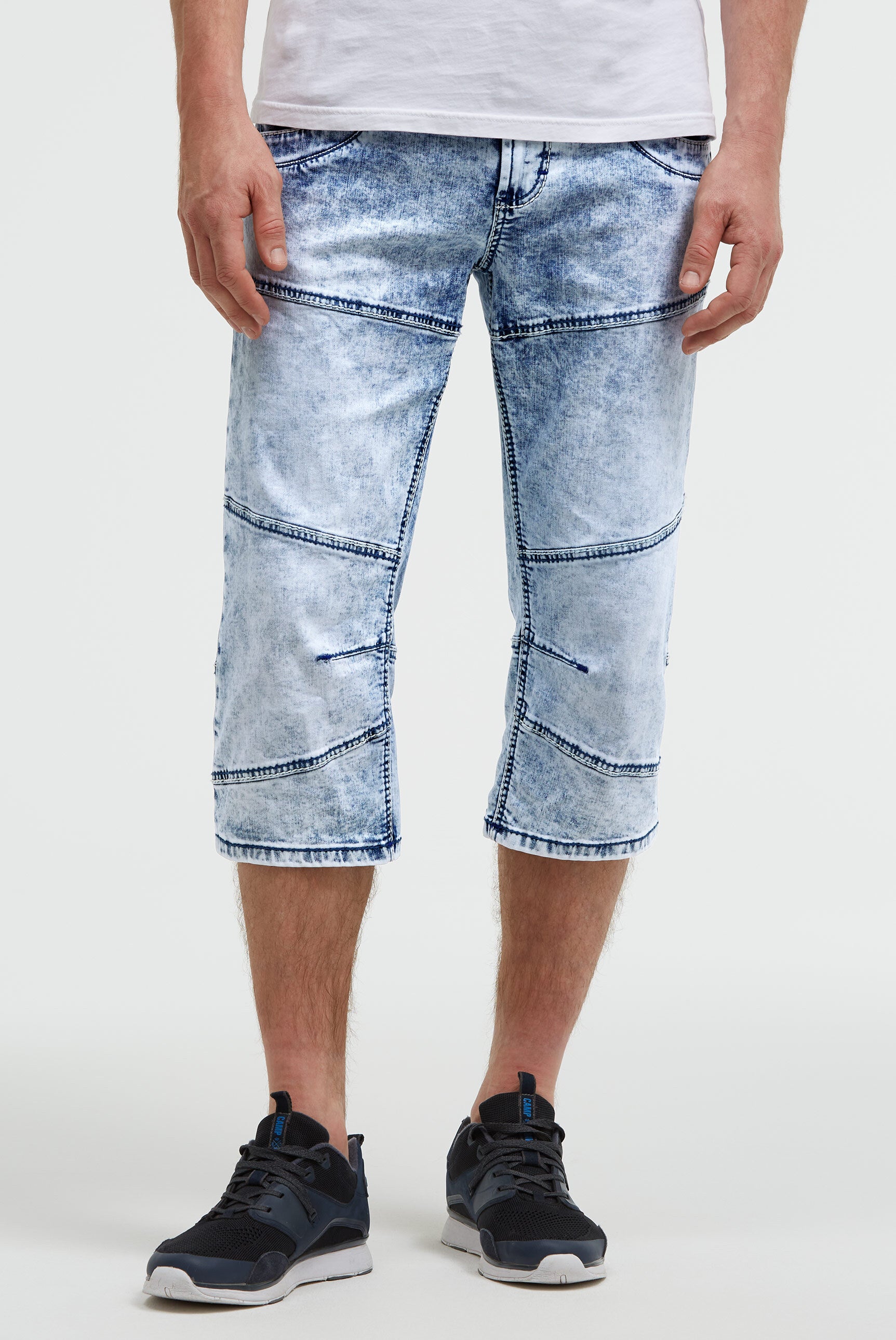 Skater Jeans HE:RY Regular Fit acid blue - 2
