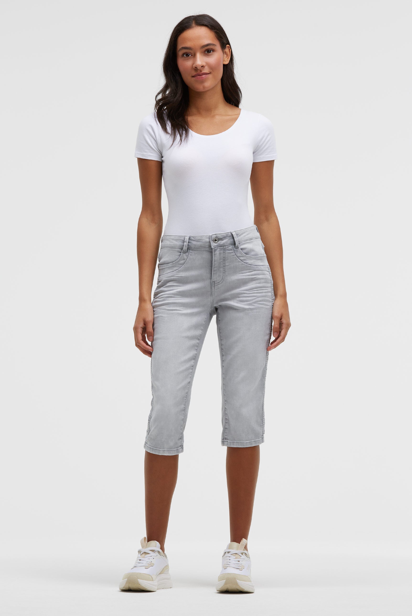 Capri Jeans CH:AR Comfort Fit light grey printed jogg - 3