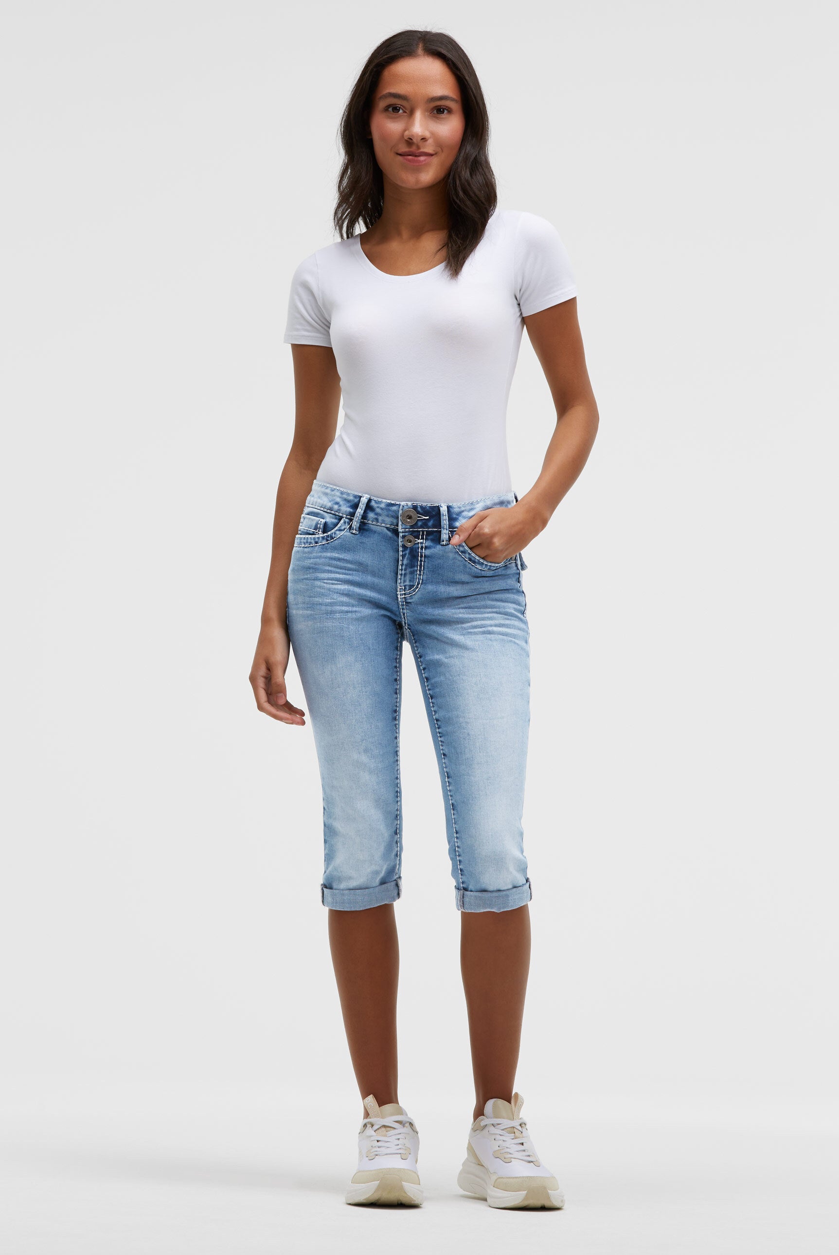 Jeansy rybaczki SU:MI Regular Fit