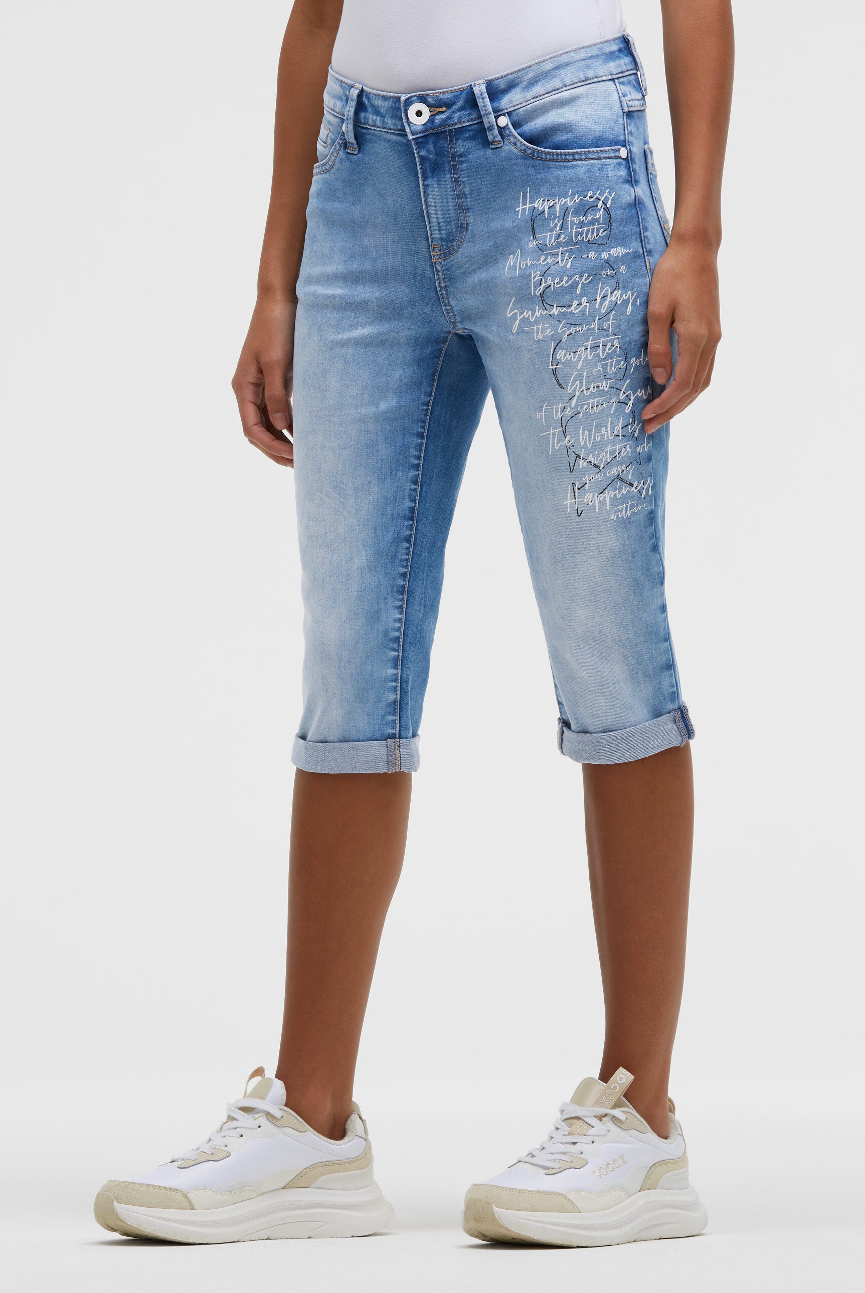 Jeansy rybaczki RO:MY Regular Fit