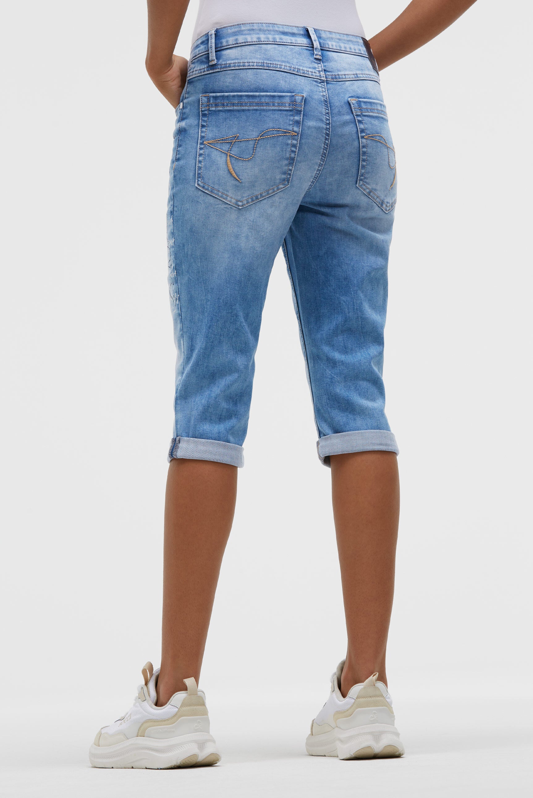 Jeansy rybaczki RO:MY Regular Fit - 5