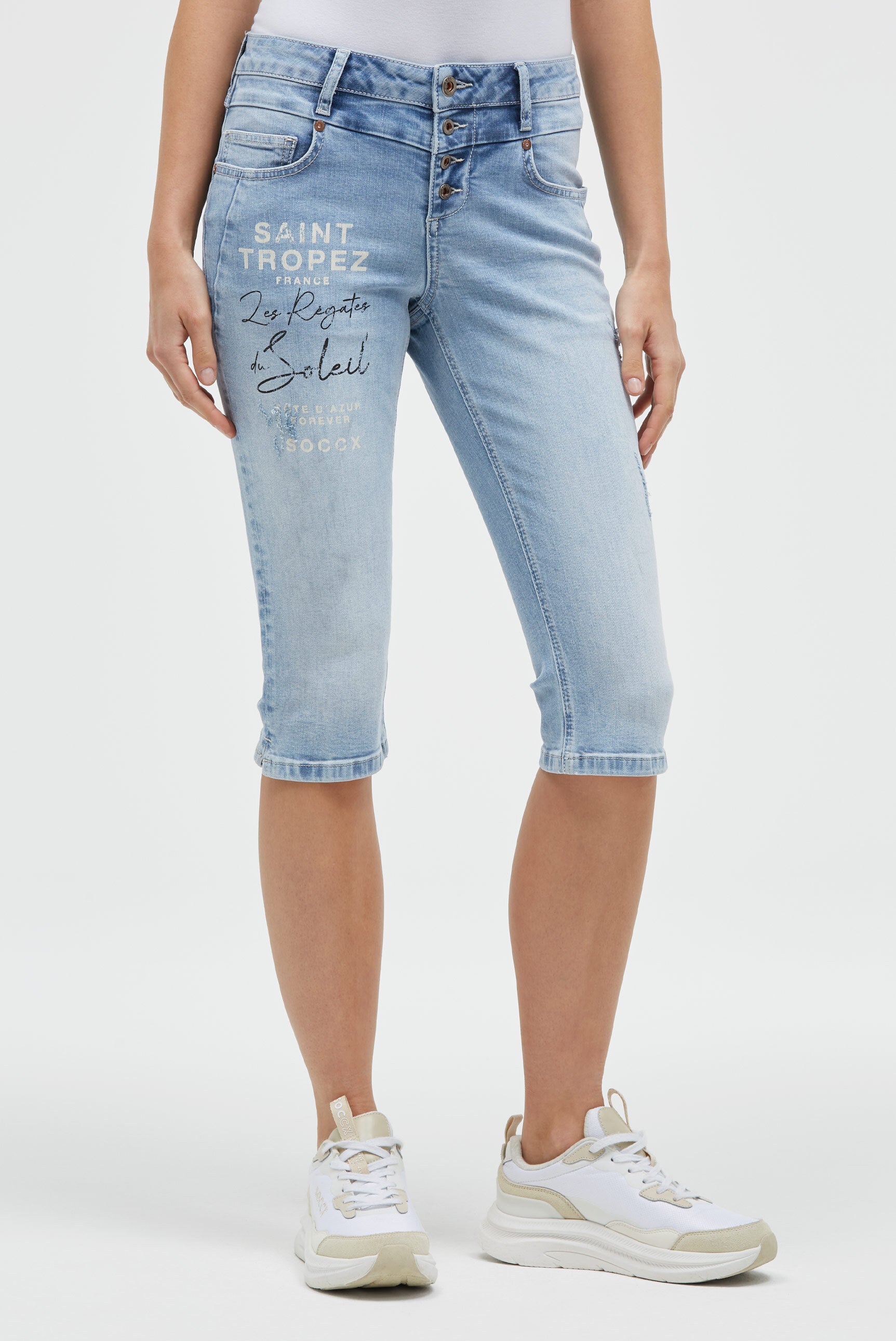 Jeansy rybaczki LY:IA Regular Fit - 2