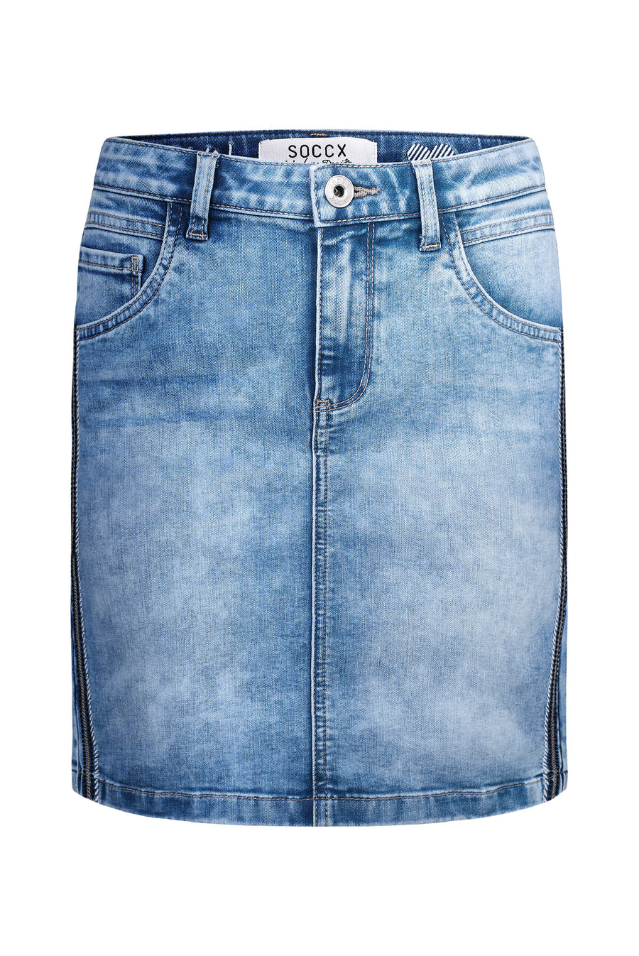 Jeansrock AN:NE sky blue
