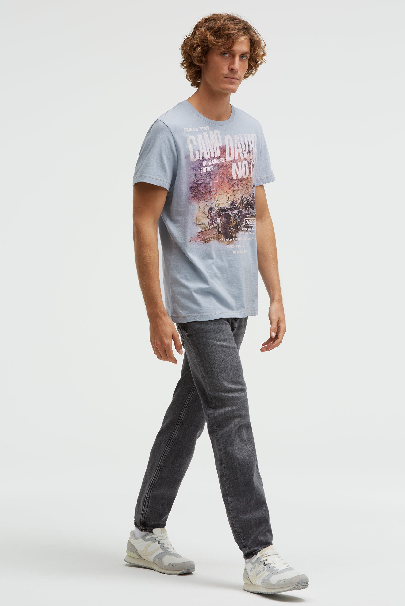 T-Shirt Rundhals mit Photoprint - 3