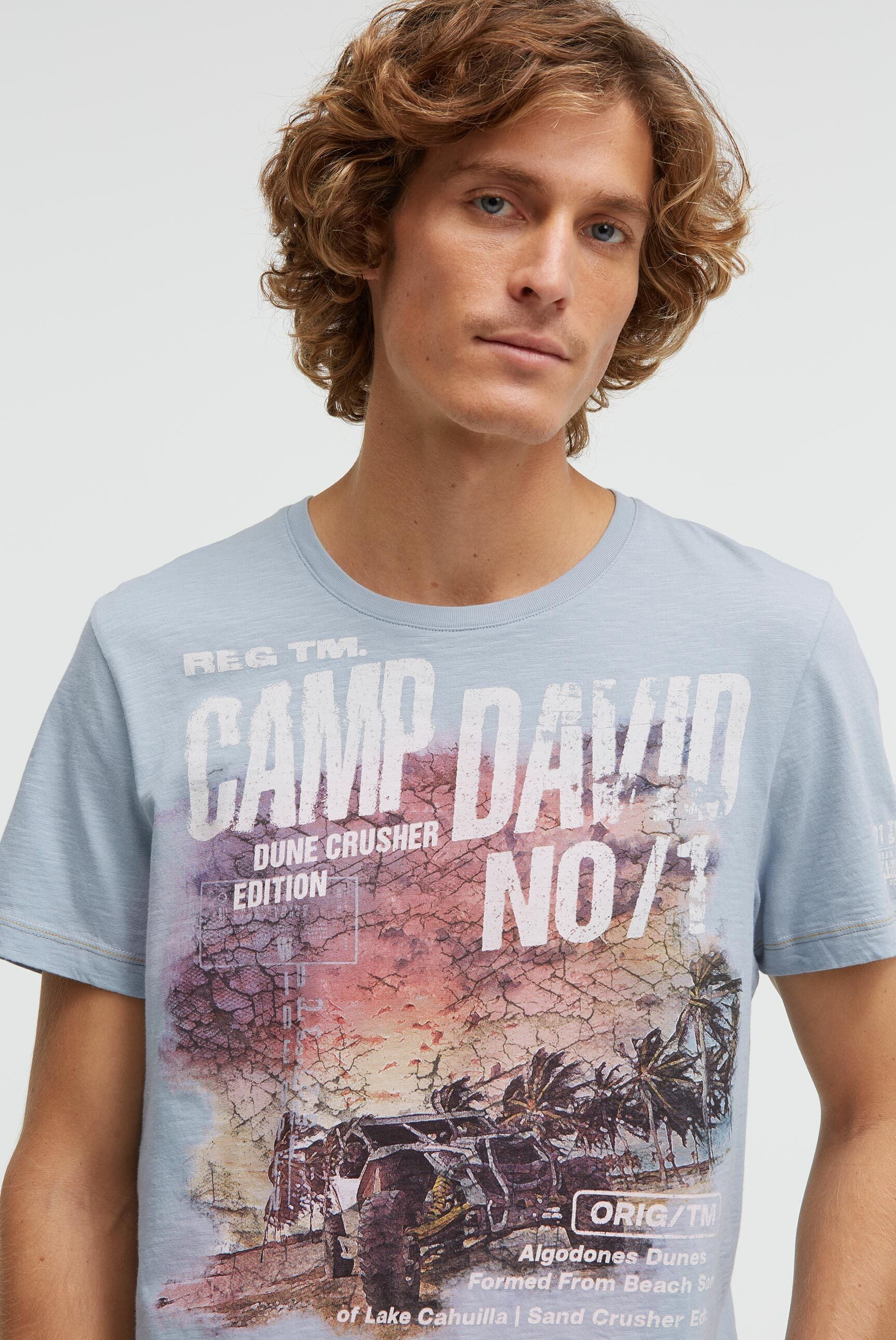 T-Shirt Rundhals mit Photoprint