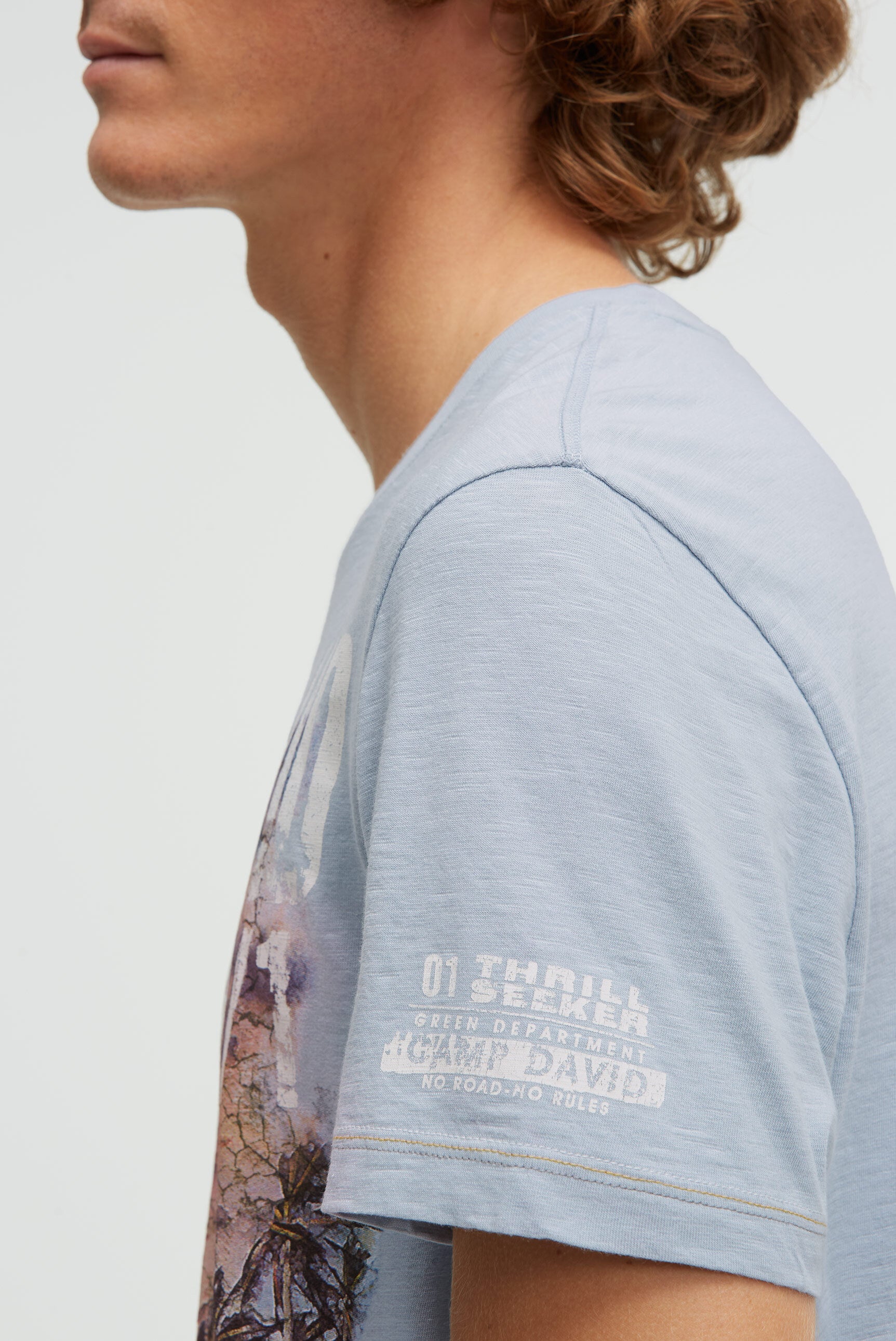 T-Shirt Rundhals mit Photoprint - 7