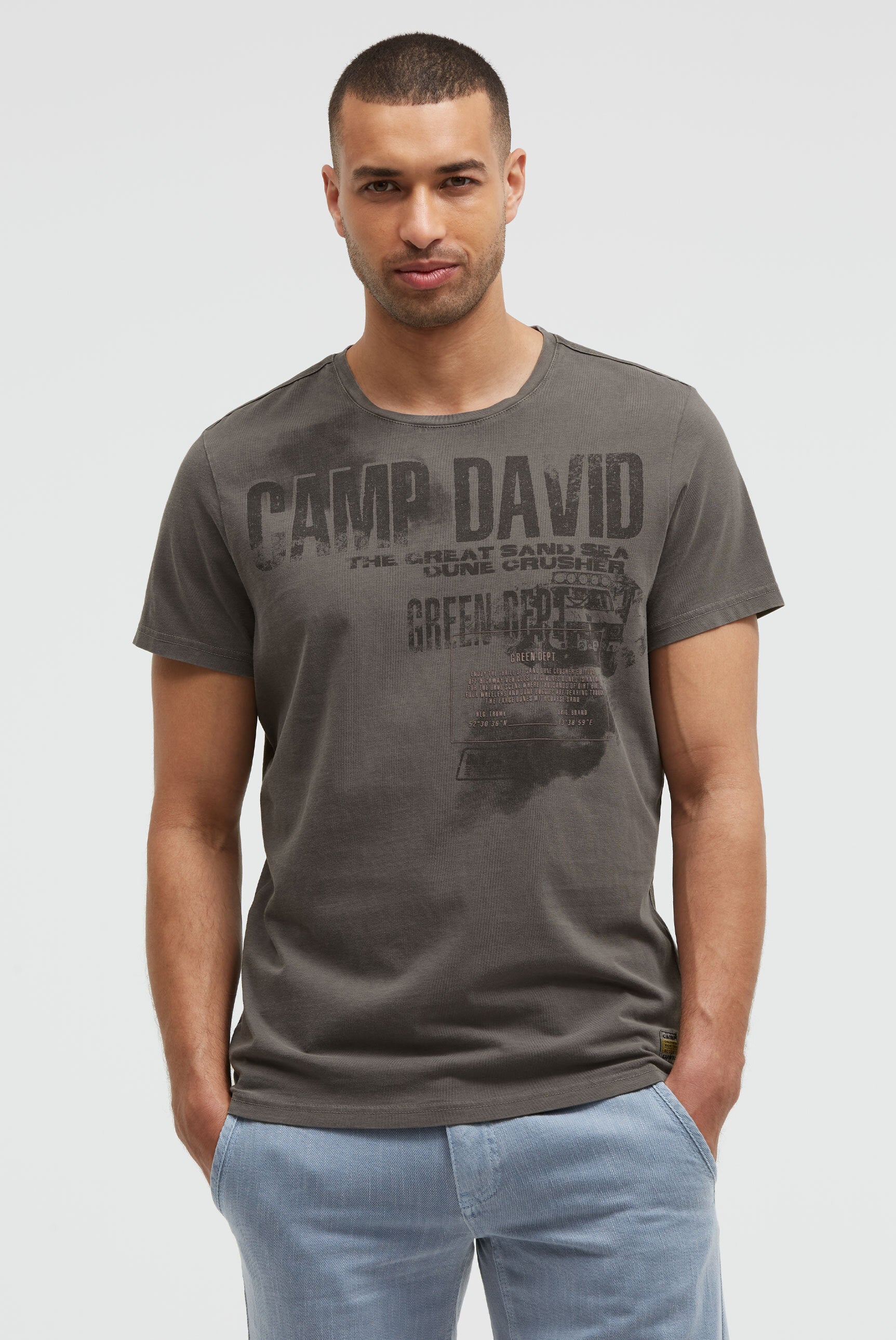 T-Shirt mit Photo- und Rubber-Print - 2