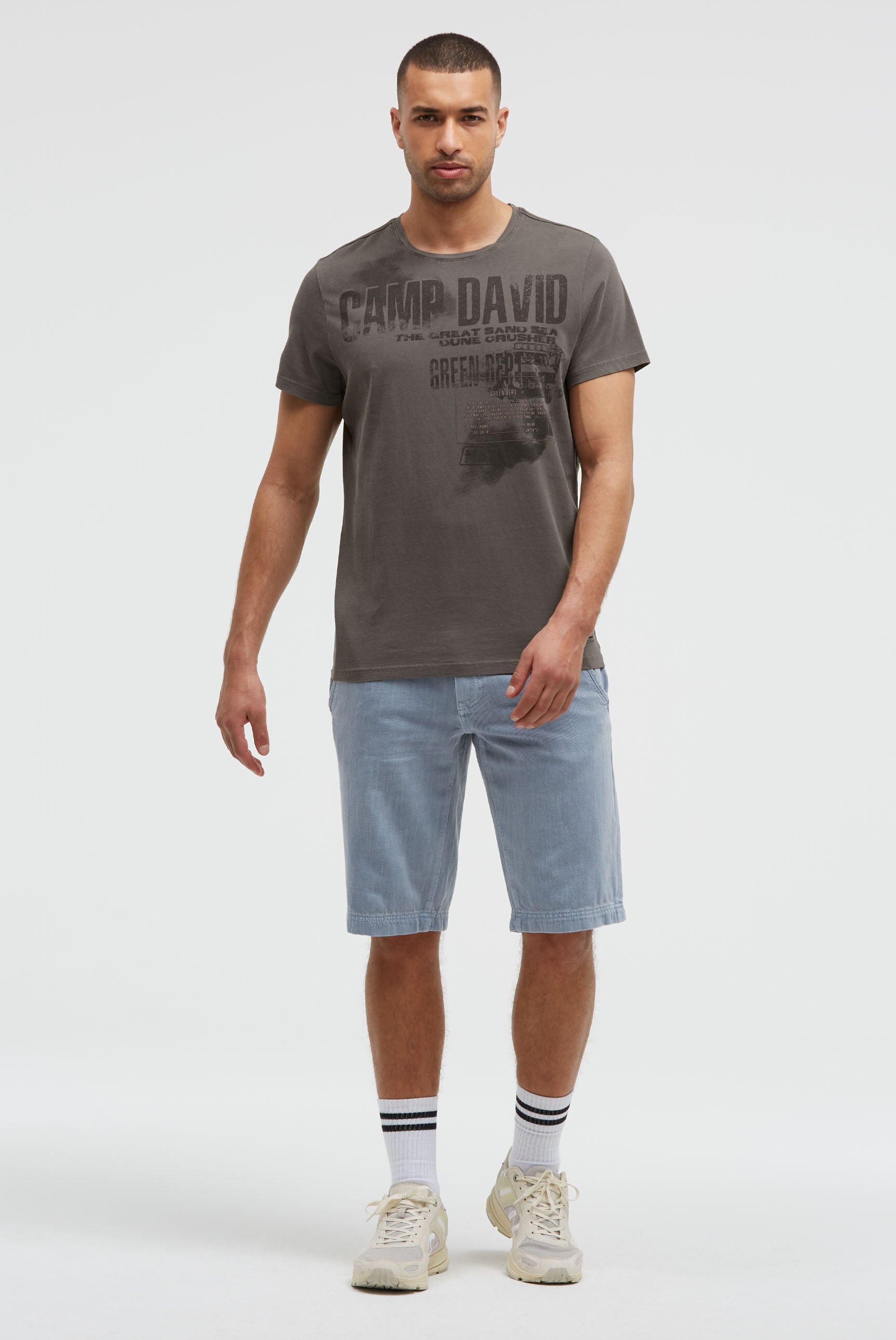 T-Shirt mit Photo- und Rubber-Print - 3