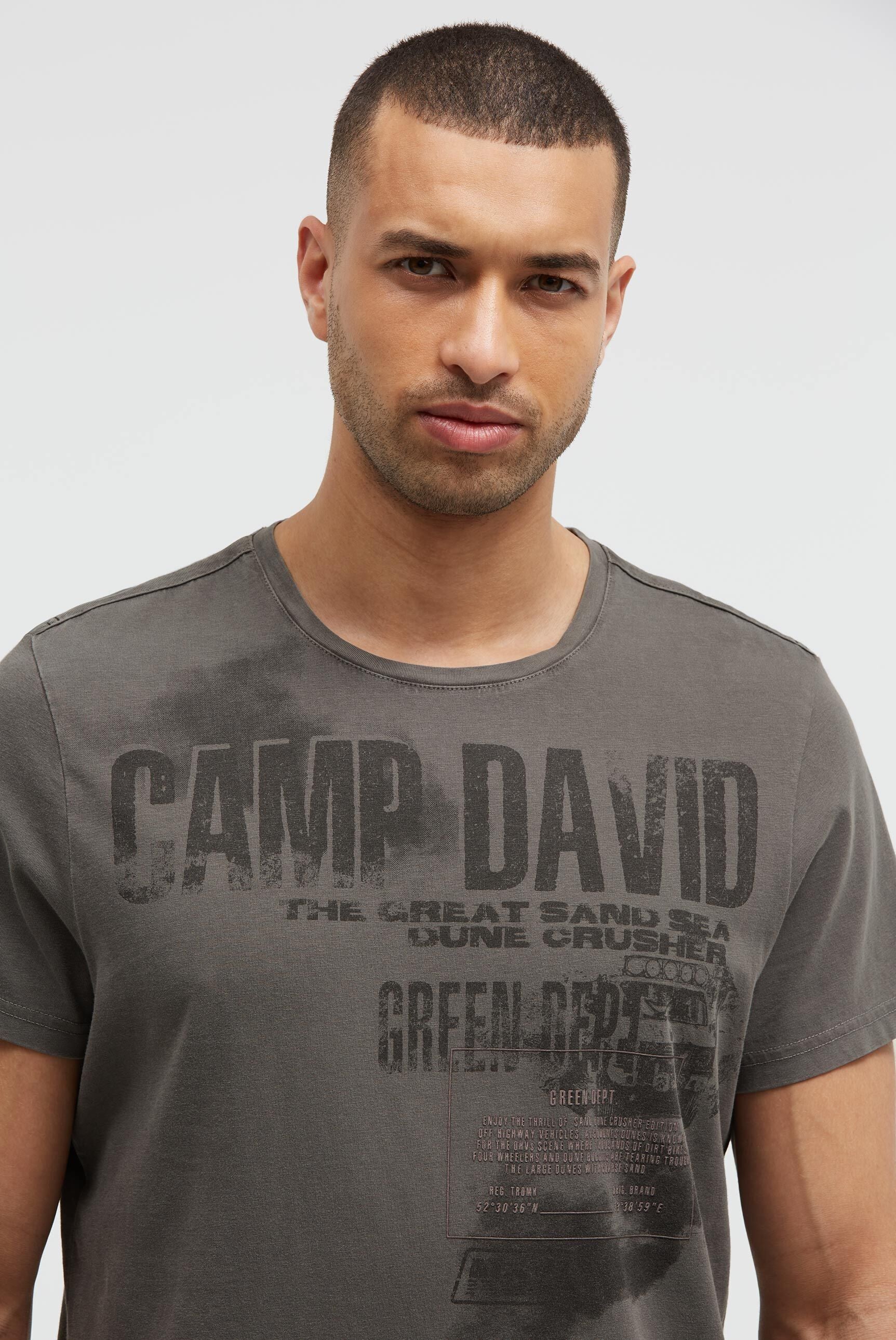 T-Shirt mit Photo- und Rubber-Print - 4