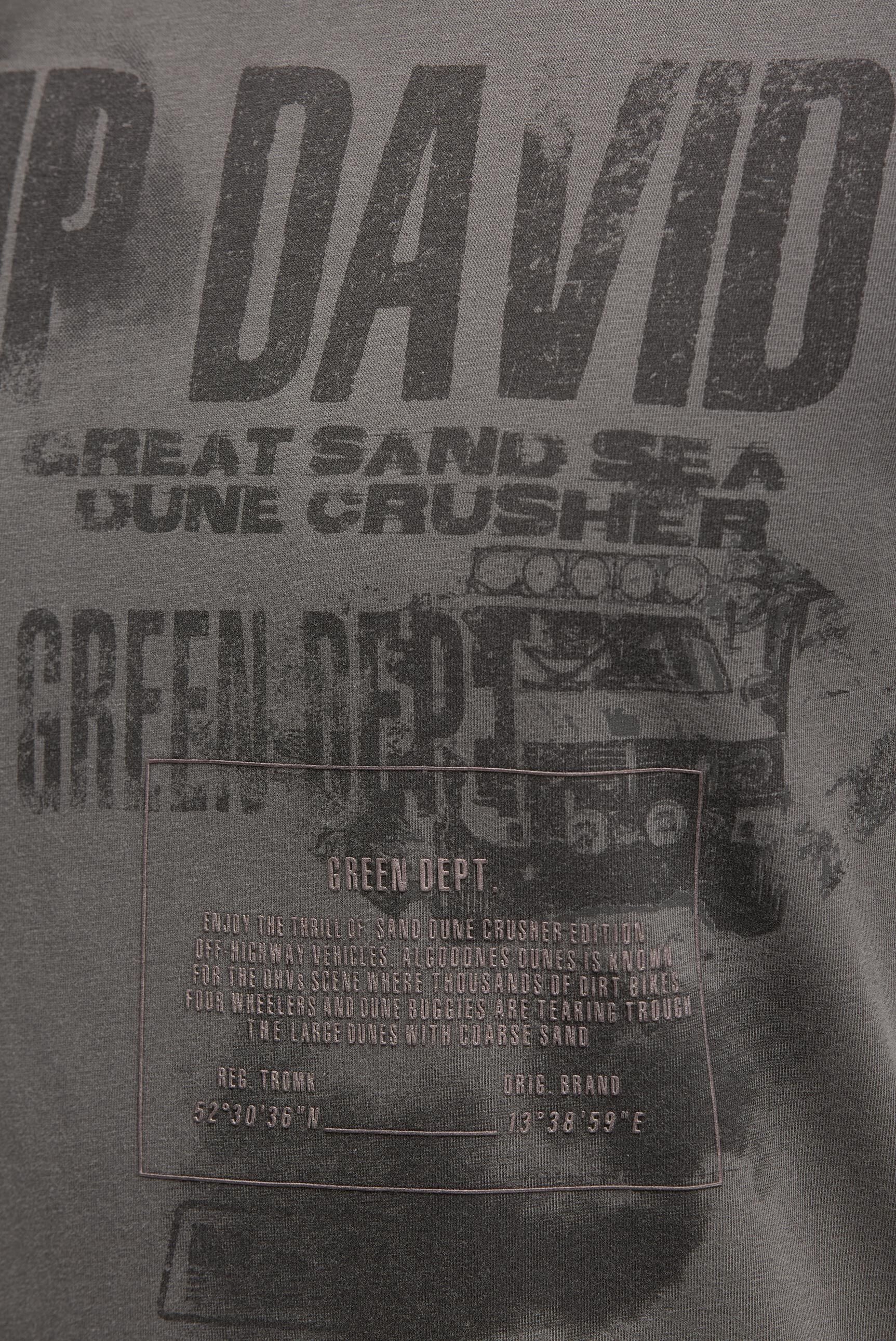 T-Shirt mit Photo- und Rubber-Print