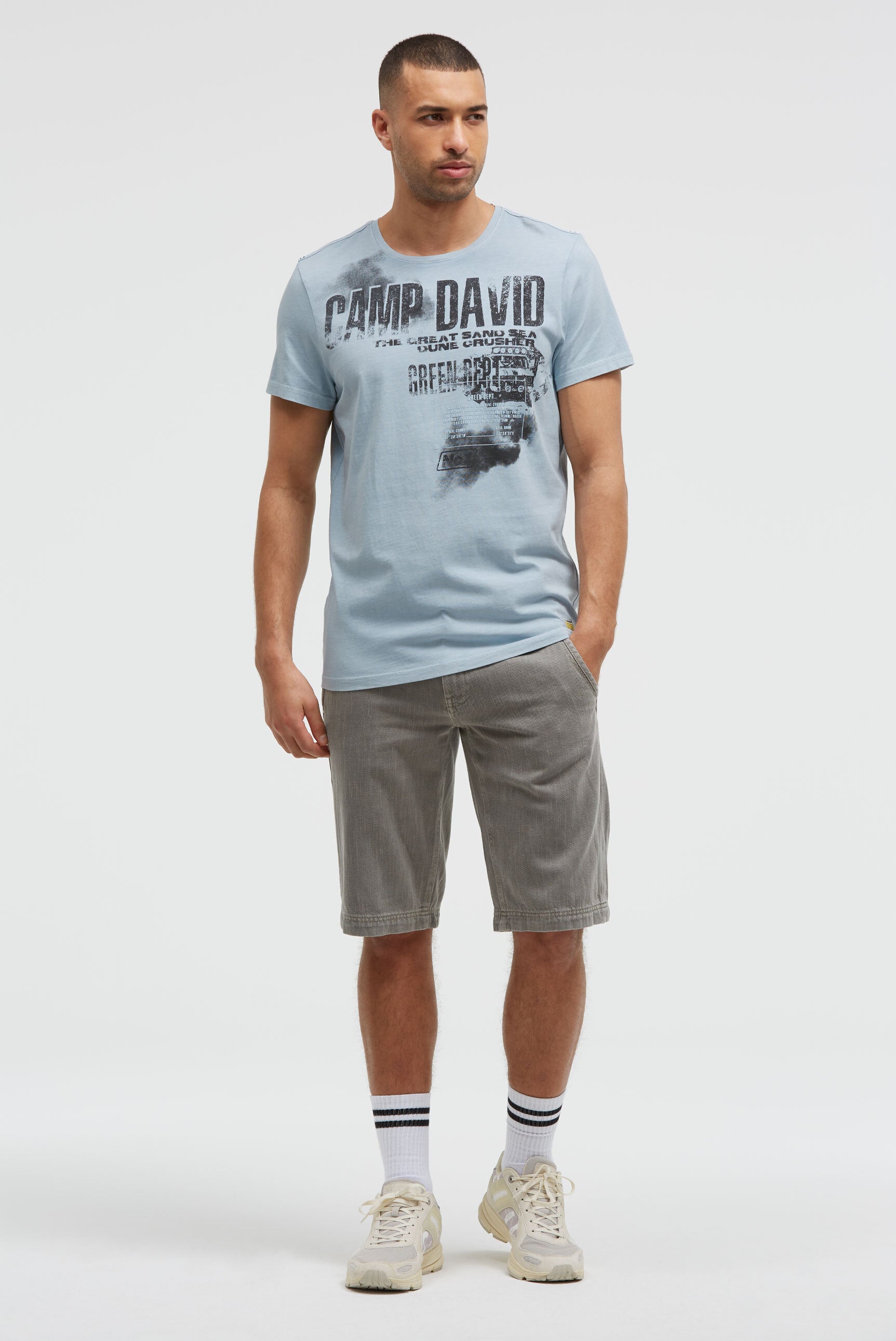 T-Shirt mit Photo- und Rubber-Print - 3
