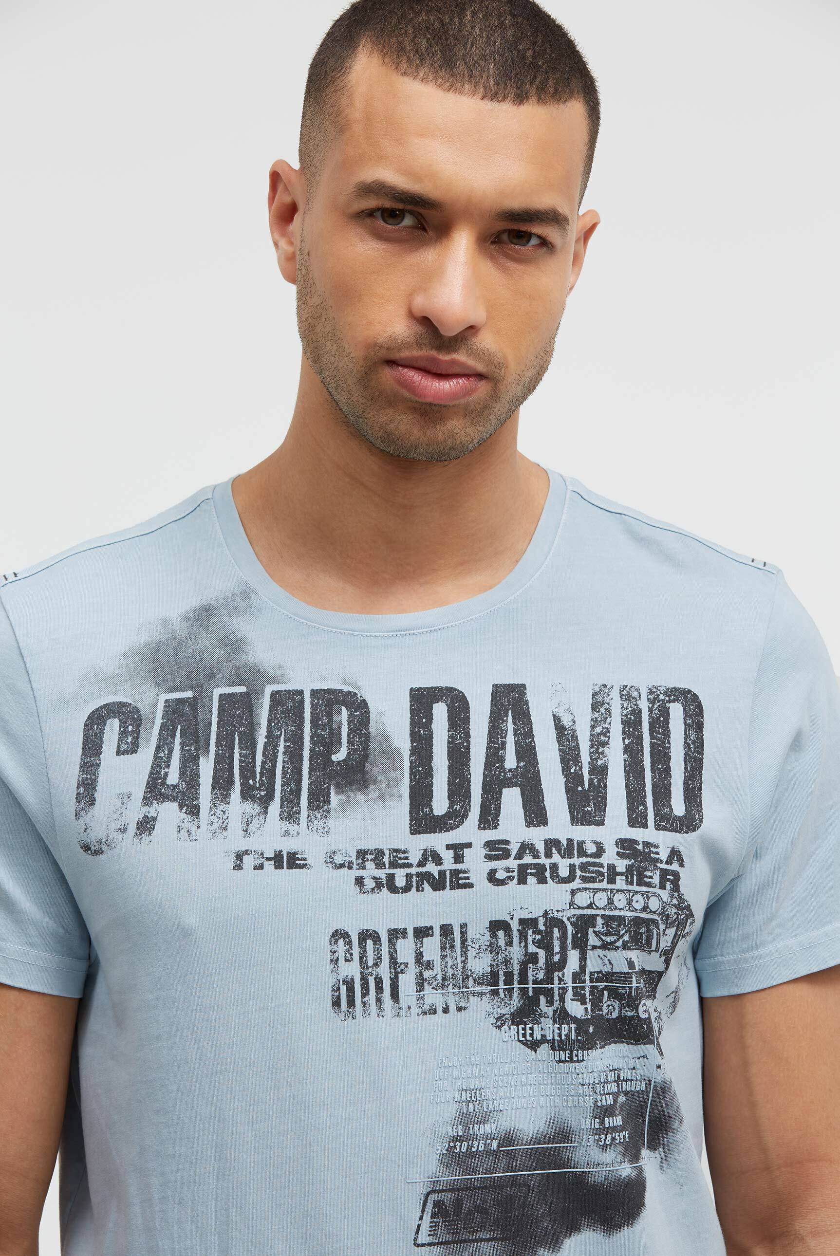 T-Shirt mit Photo- und Rubber-Print - 4