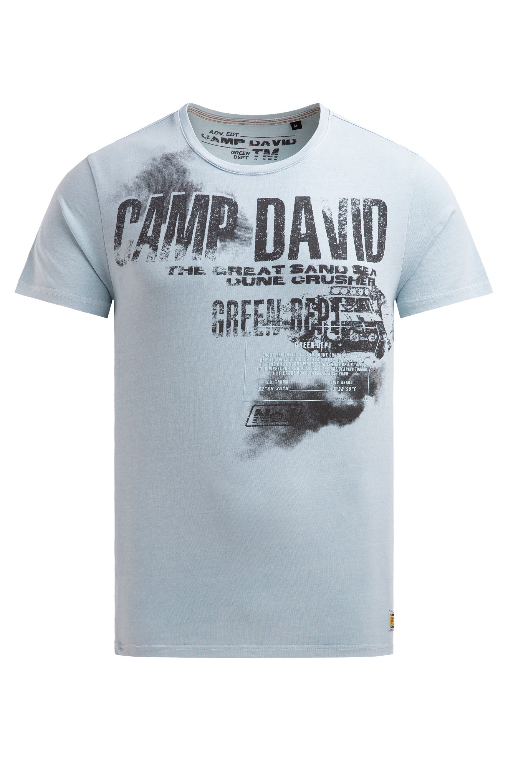 T-Shirt mit Photo- und Rubber-Print - 1