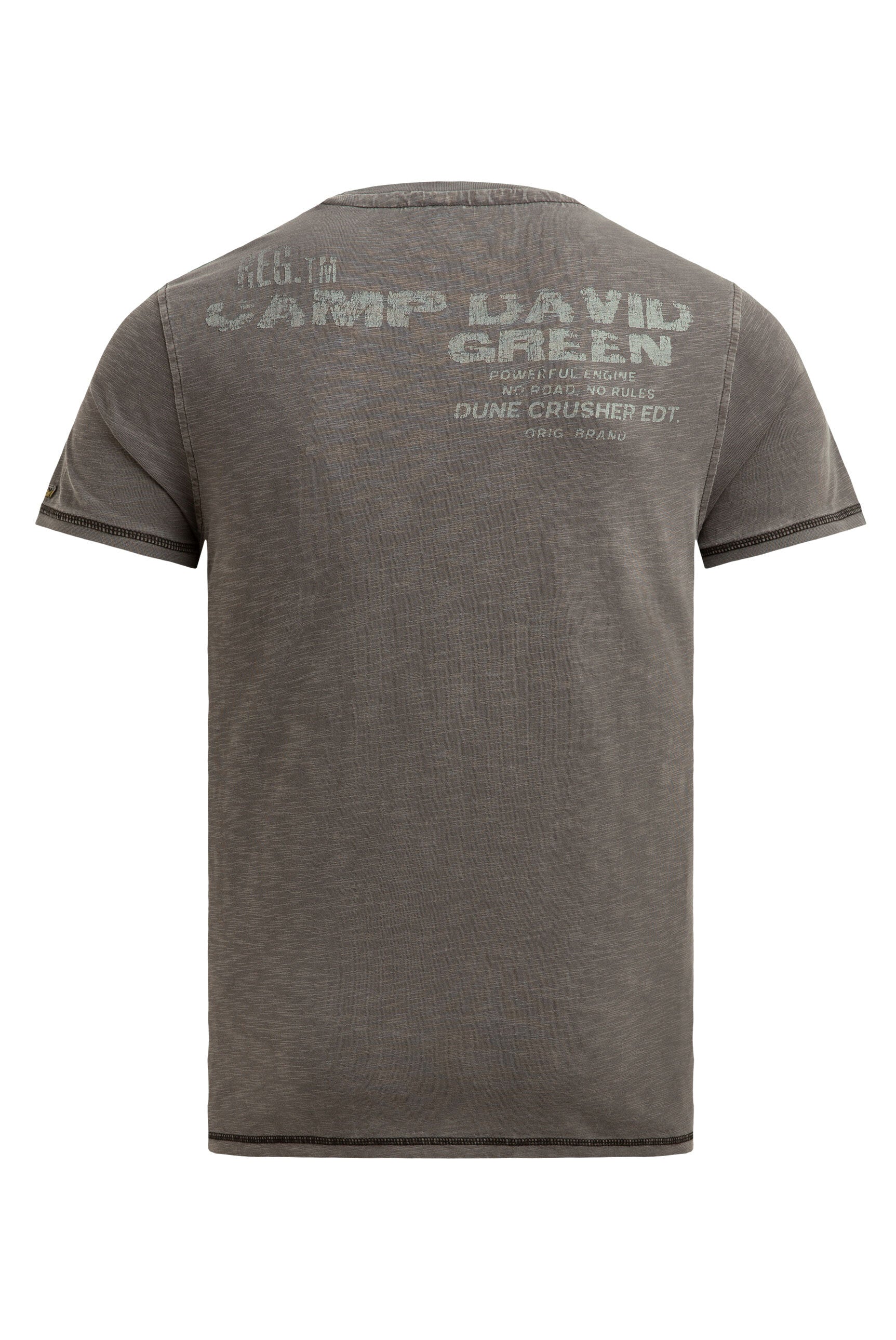 T-Shirt mit Tapes und Rücken-Print - 8