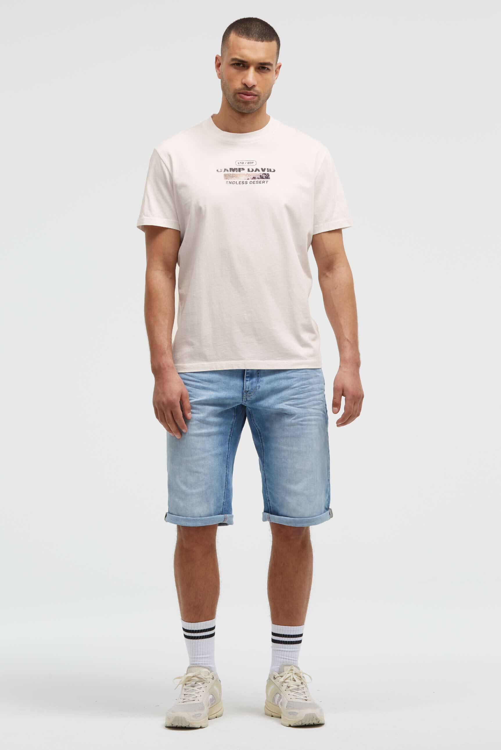 T-Shirt mit Photoprint auf dem Rücken - 4