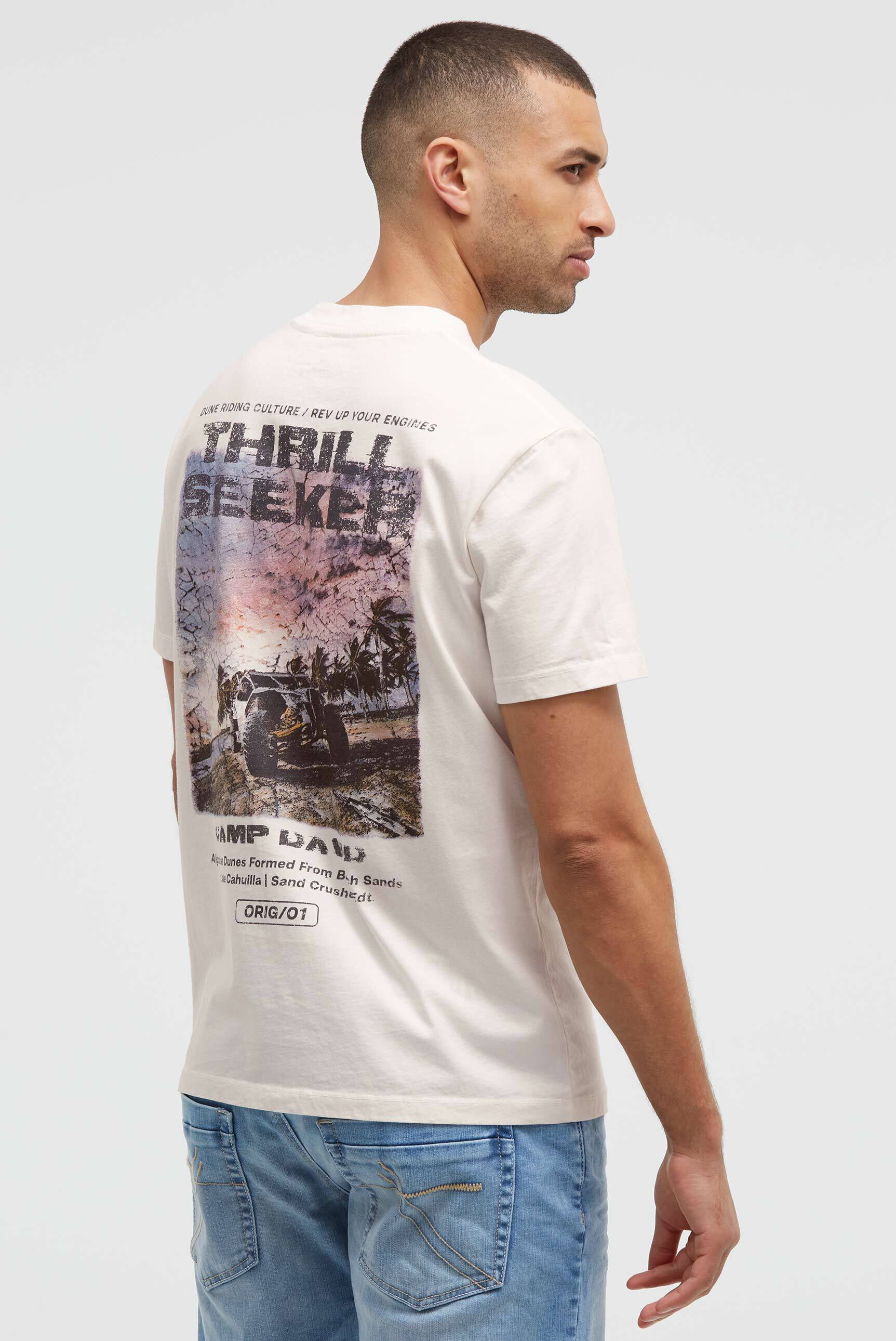 T-Shirt mit Photoprint auf dem Rücken - 2