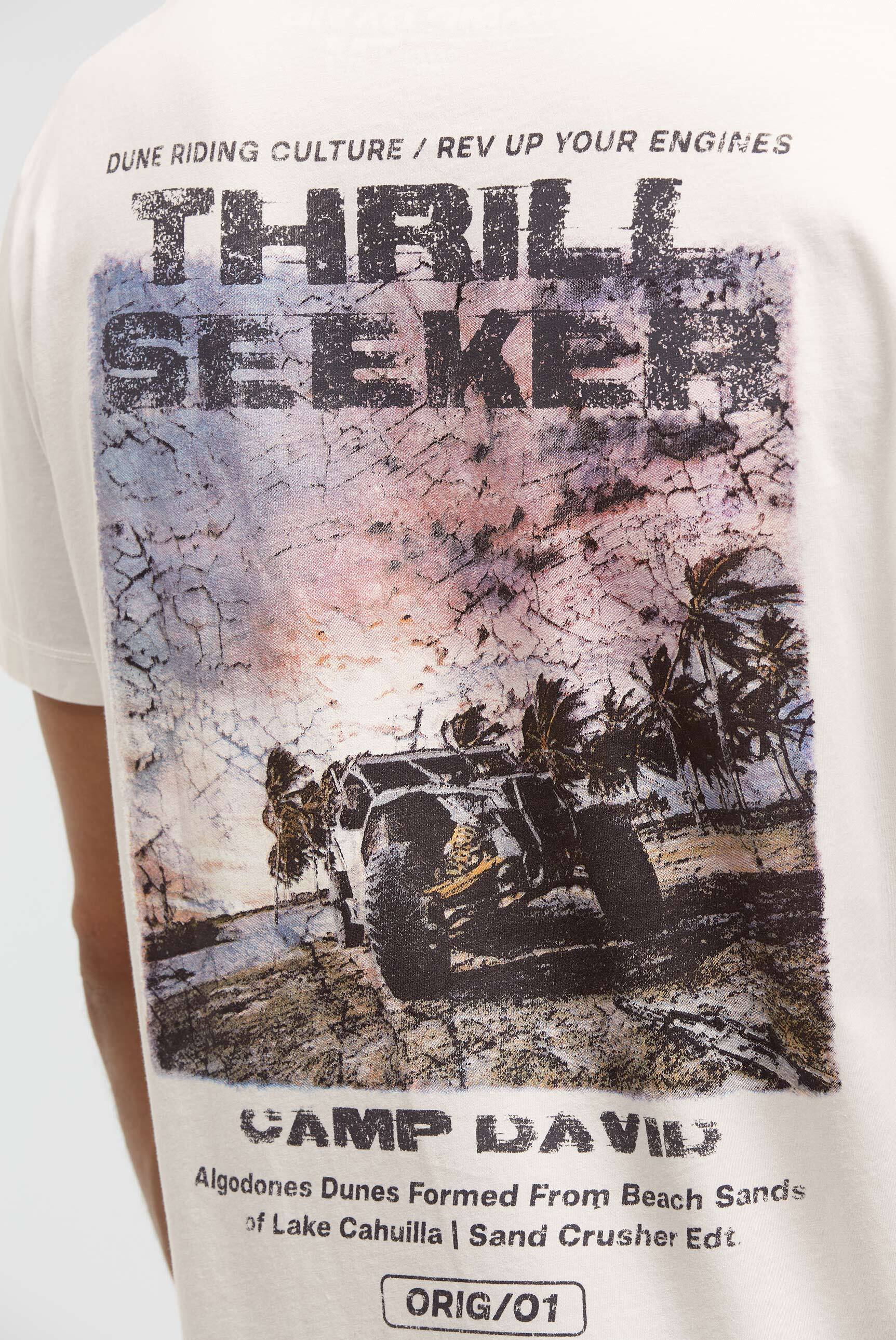 T-Shirt mit Photoprint auf dem Rücken - 6