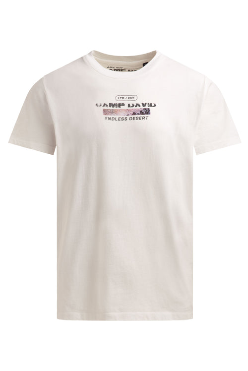 T-shirt z fotonadrukiem z tyłu
