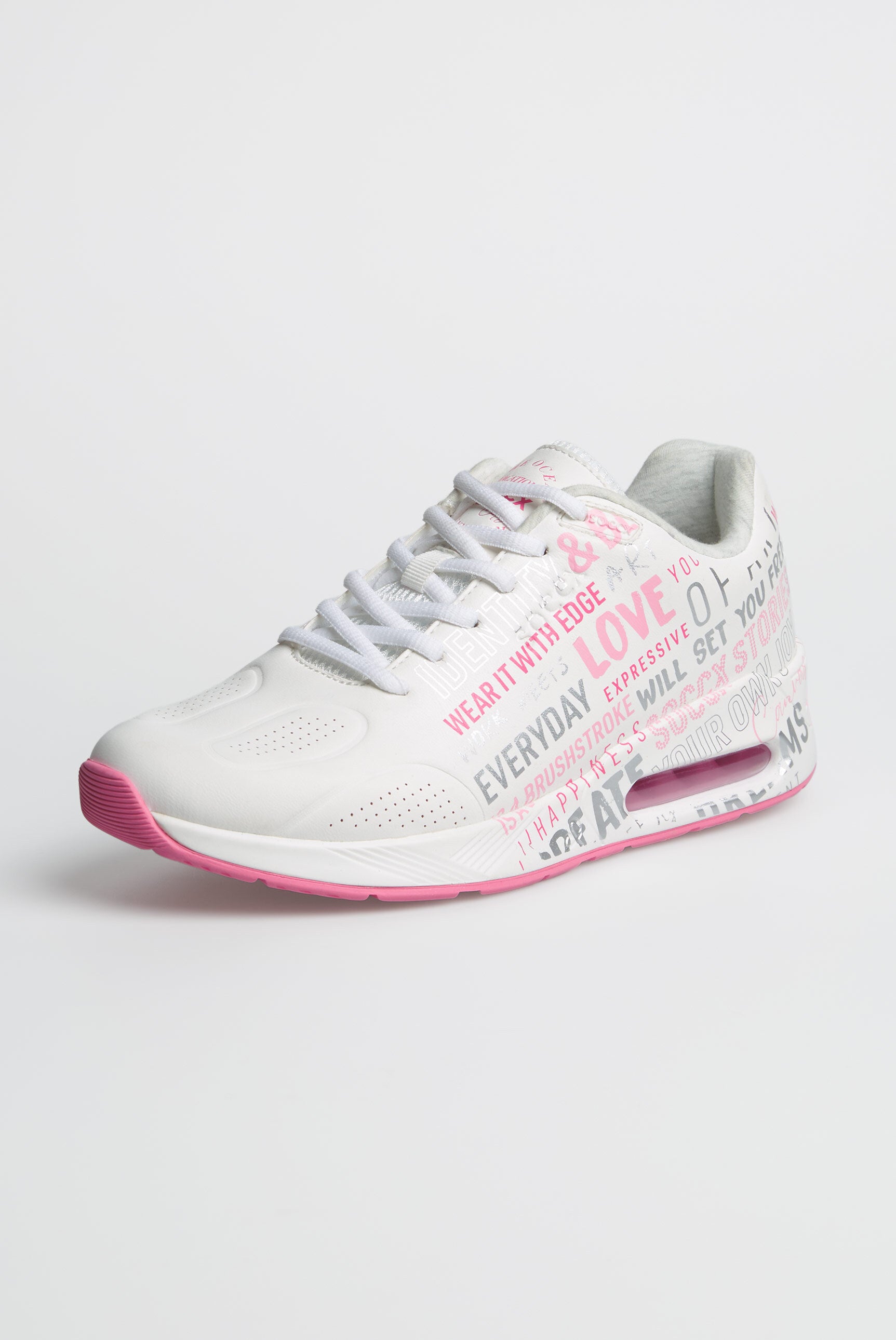 Sneakersy Air Cushion z nadrukowanym napisem