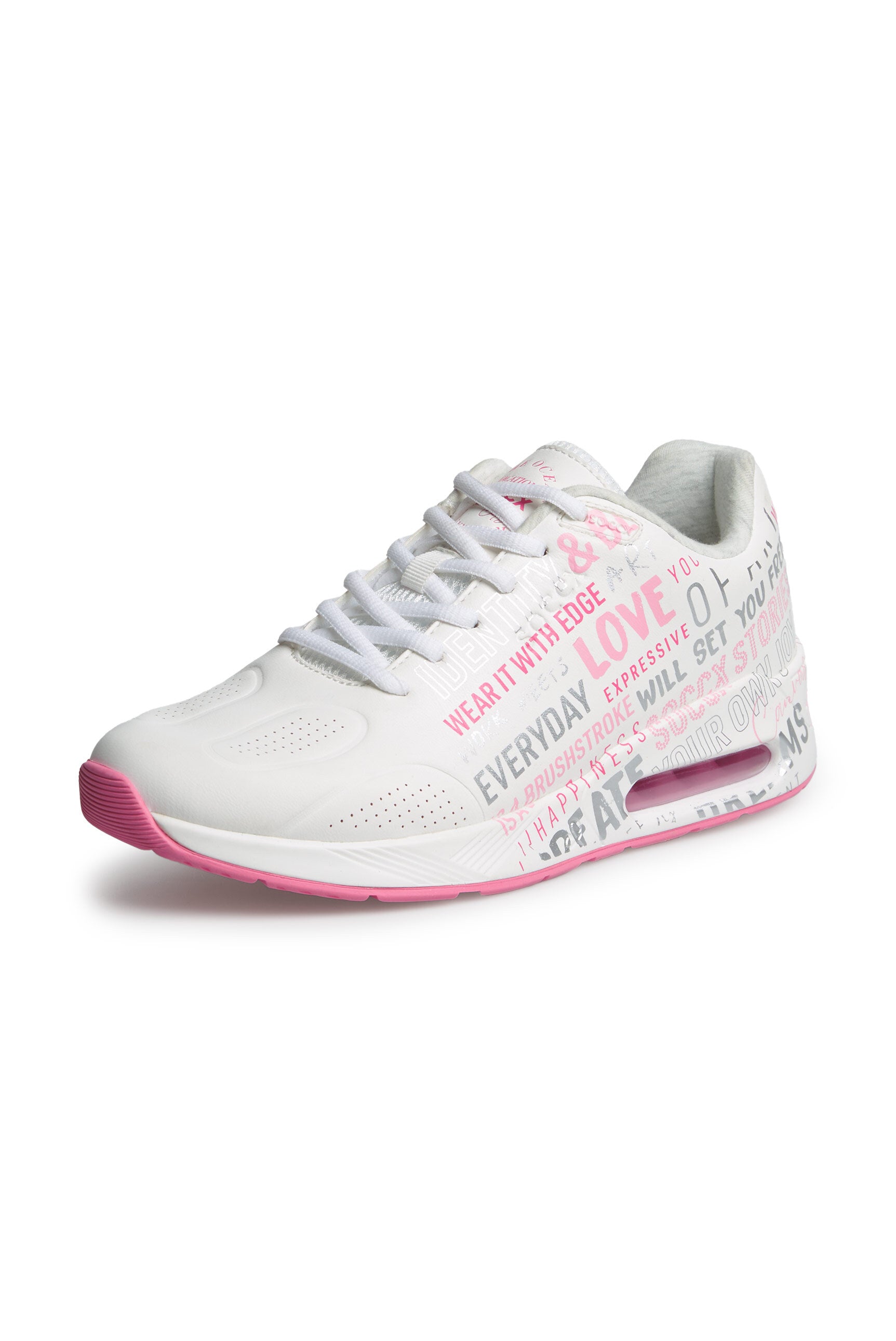 Sneakersy Air Cushion z nadrukowanym napisem - 1