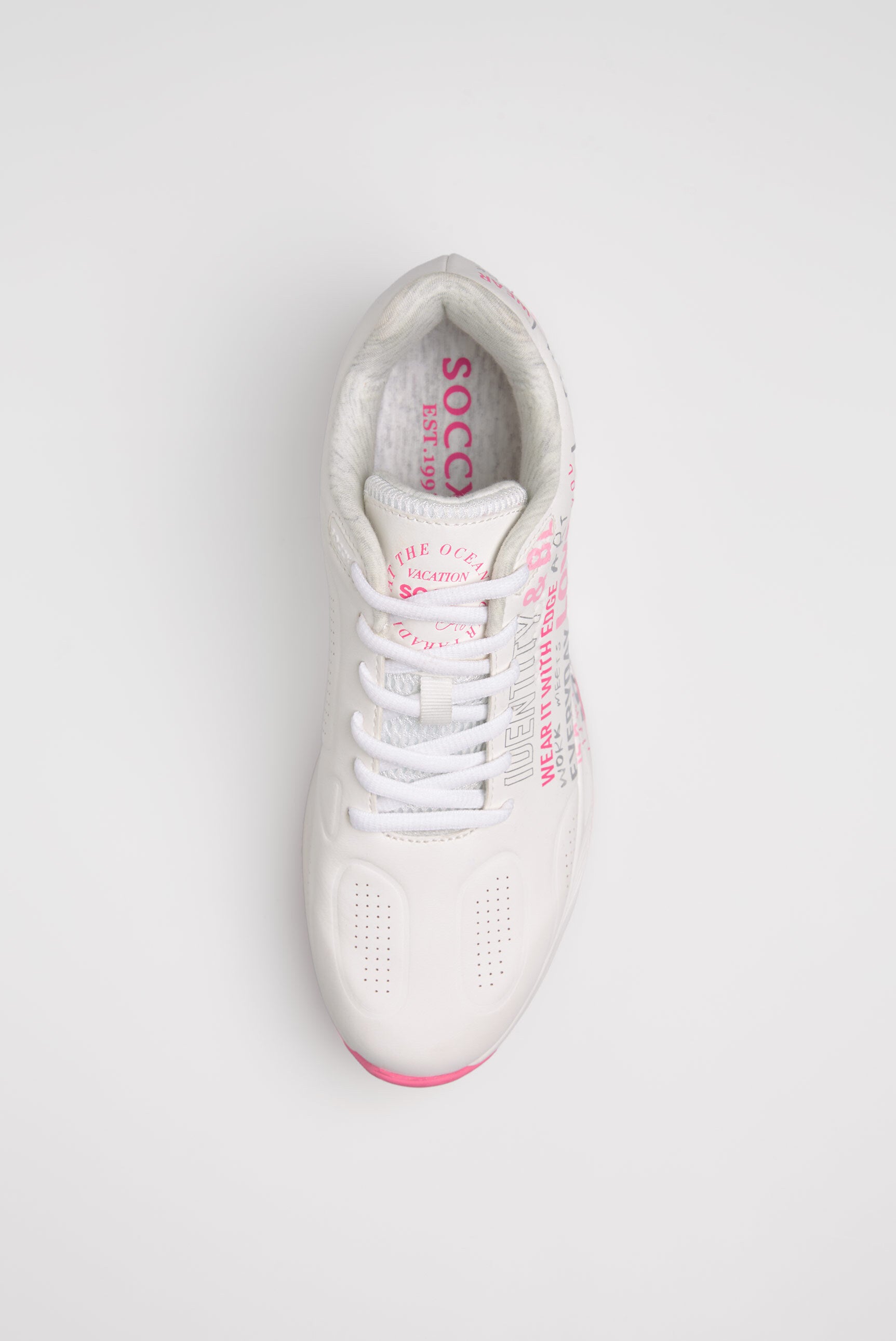 Sneakersy Air Cushion z nadrukowanym napisem