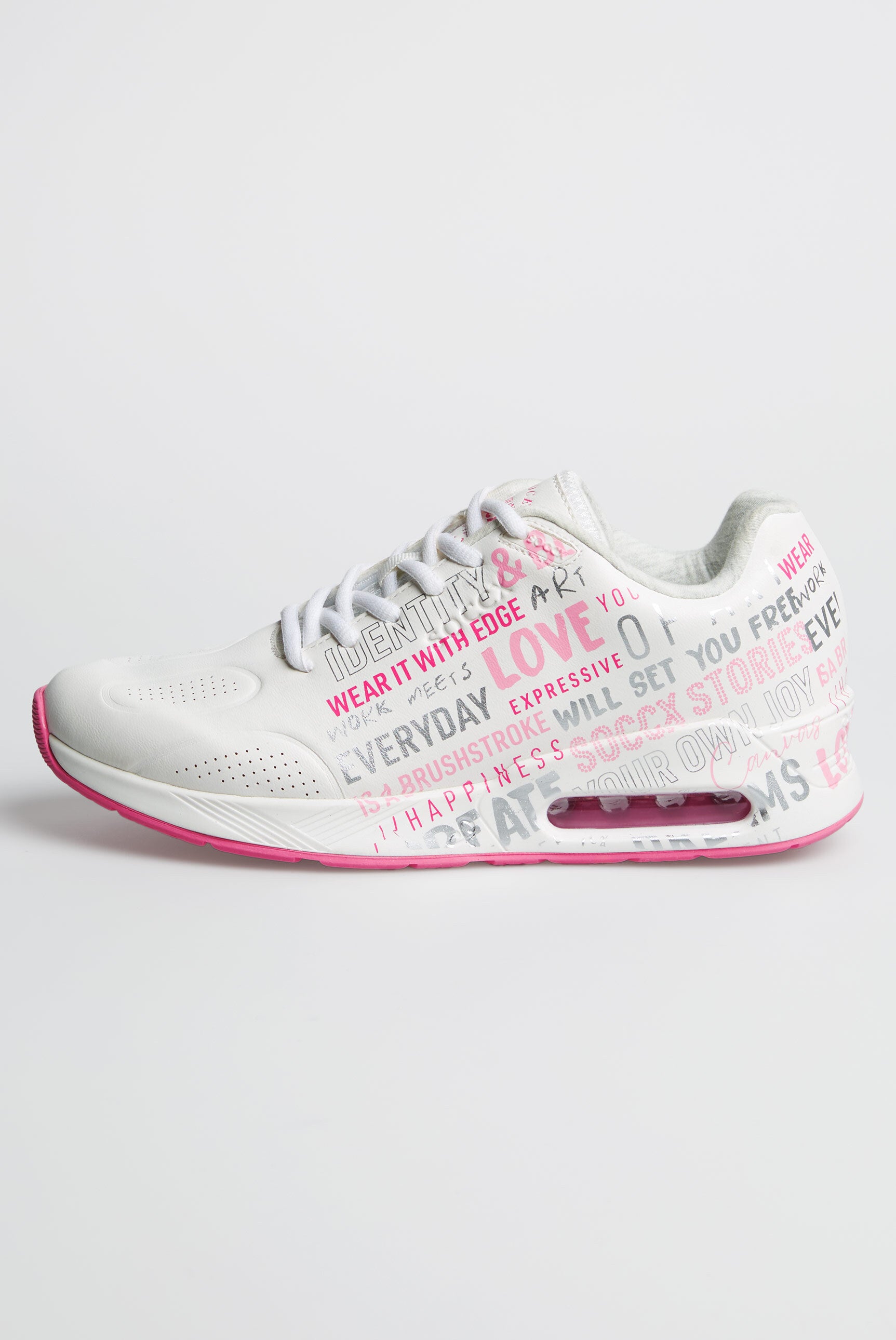 Sneakersy Air Cushion z nadrukowanym napisem