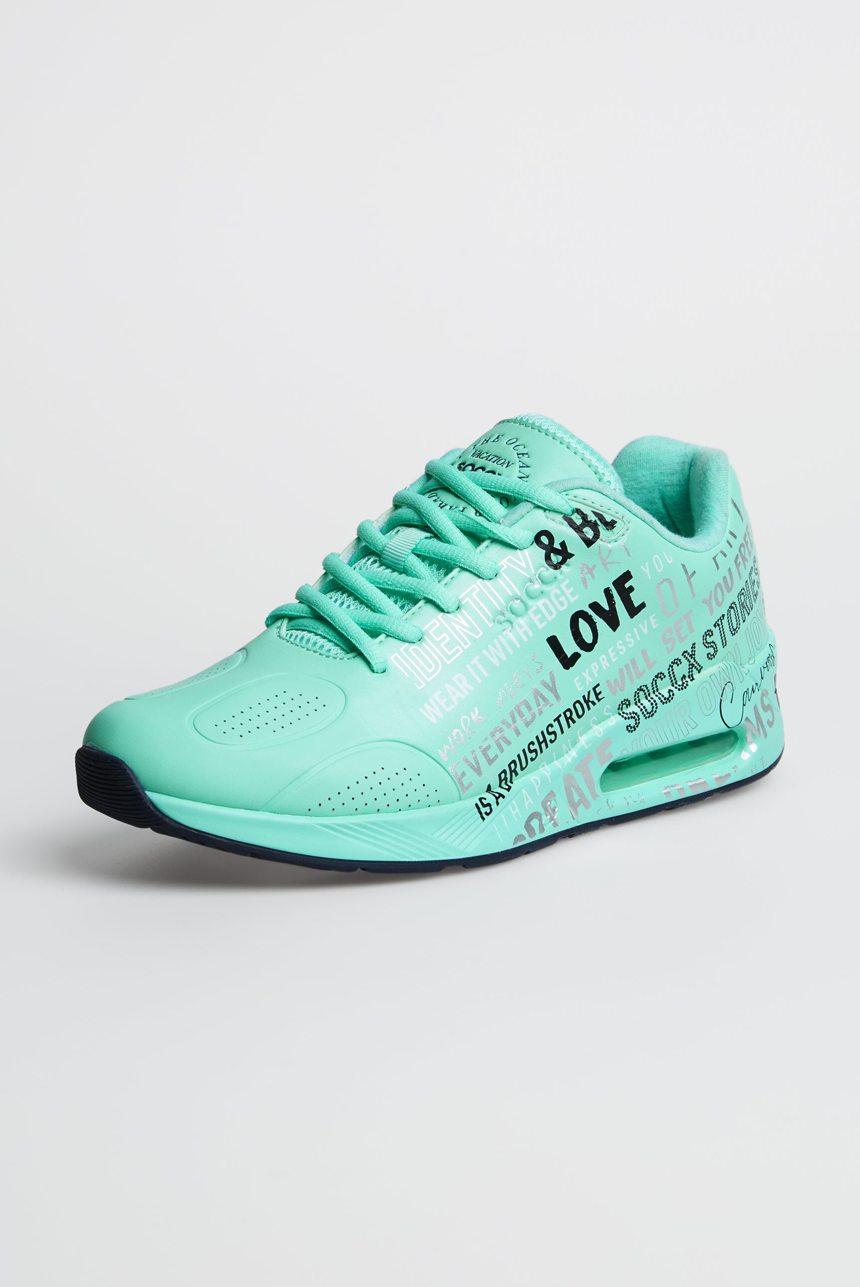 Sneakersy Air Cushion z nadrukowanym napisem - 5