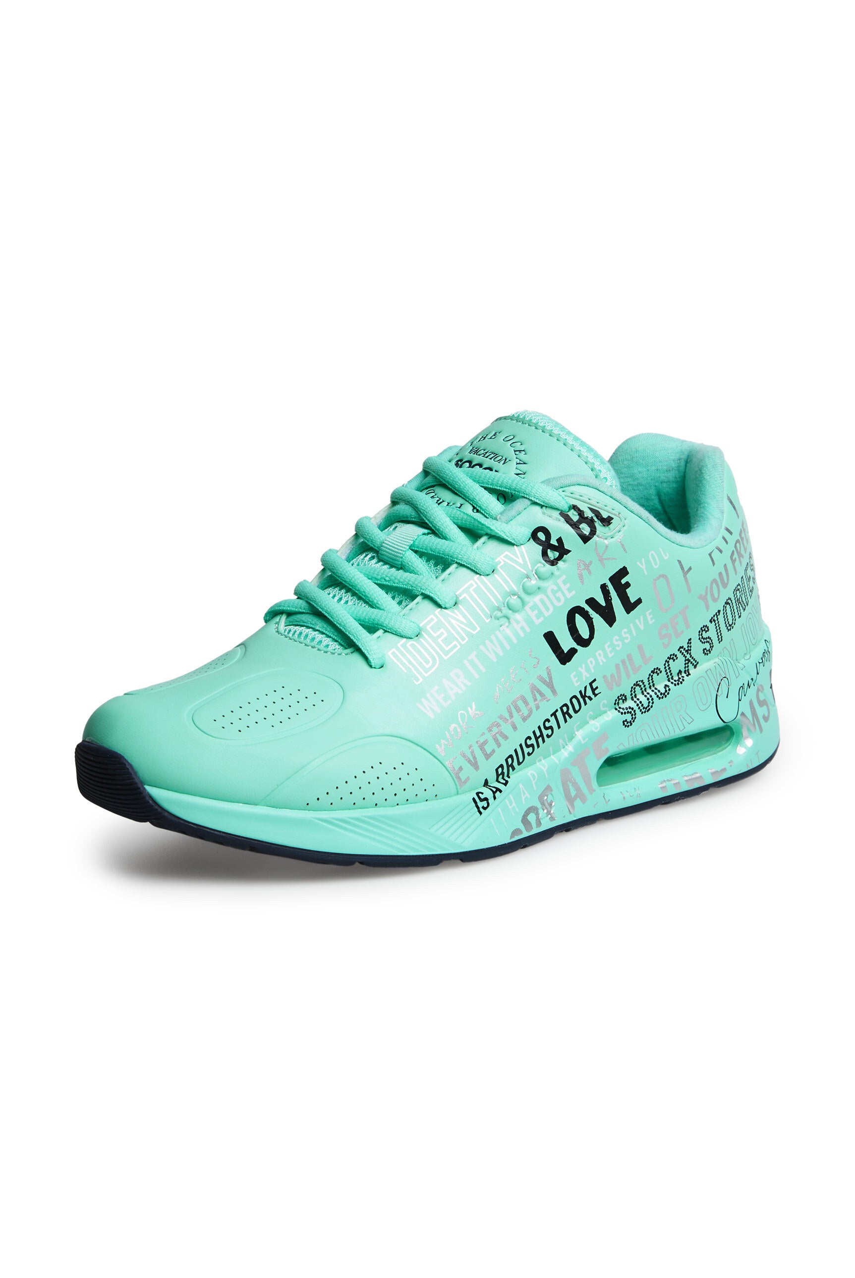 Sneakersy Air Cushion z nadrukowanym napisem - 1