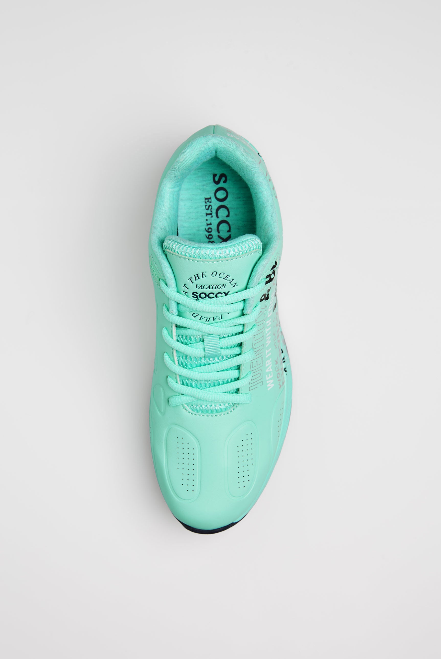 Sneakersy Air Cushion z nadrukowanym napisem
