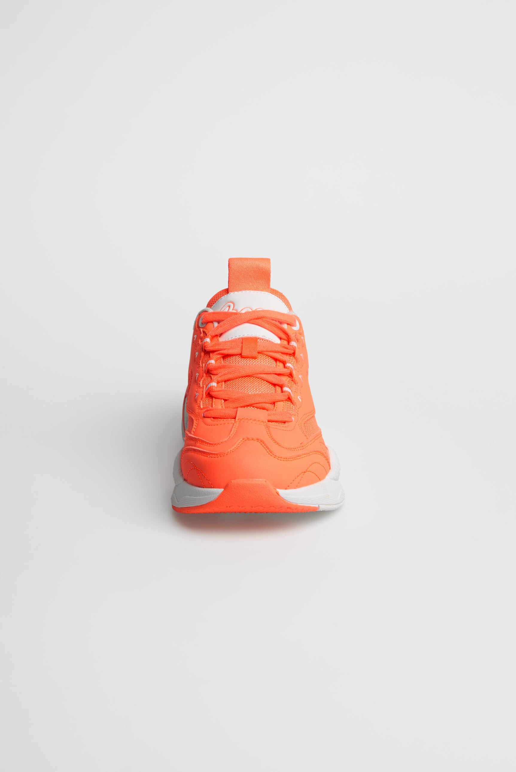 Wsuwane sneakersy z mieszanki materiałów w tym samym kolorze