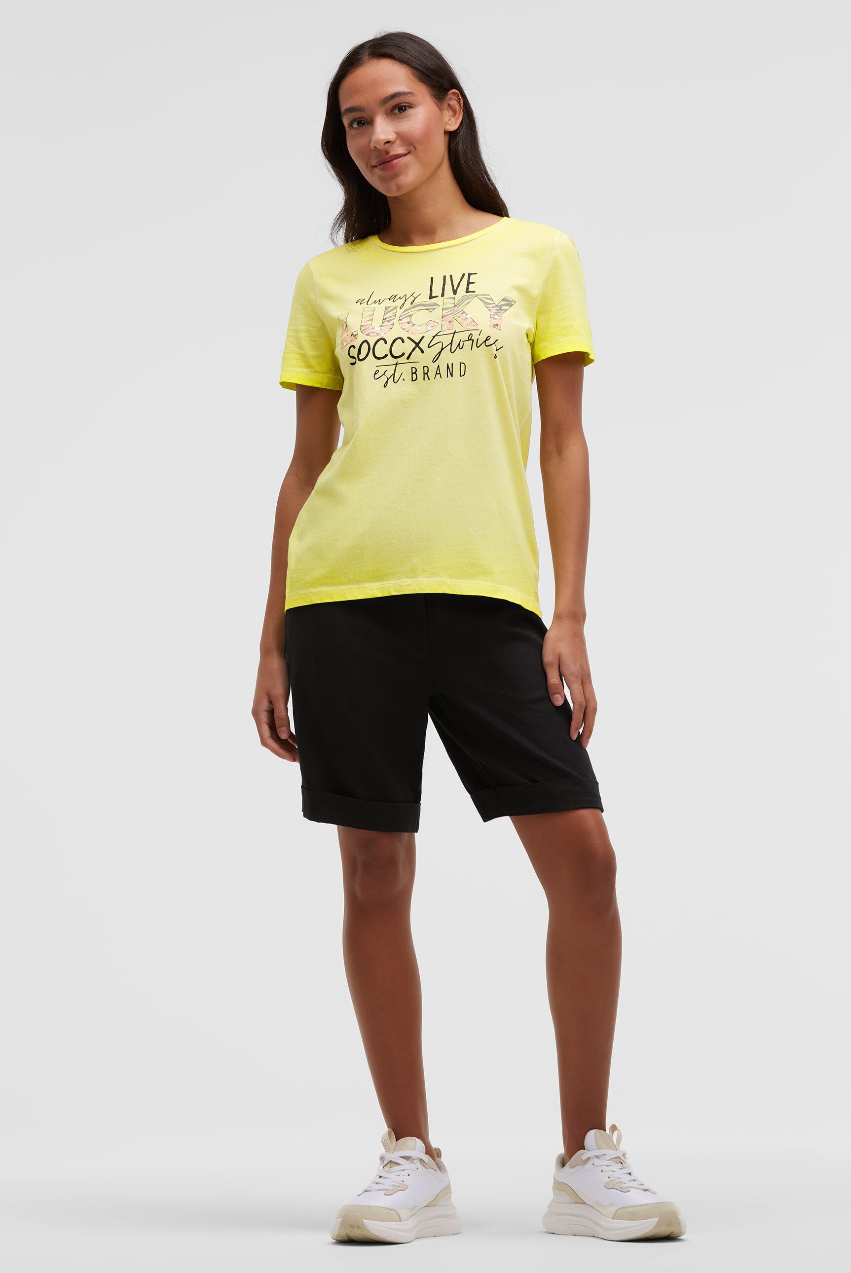 T-shirt z okrągłym dekoltem i grafiką