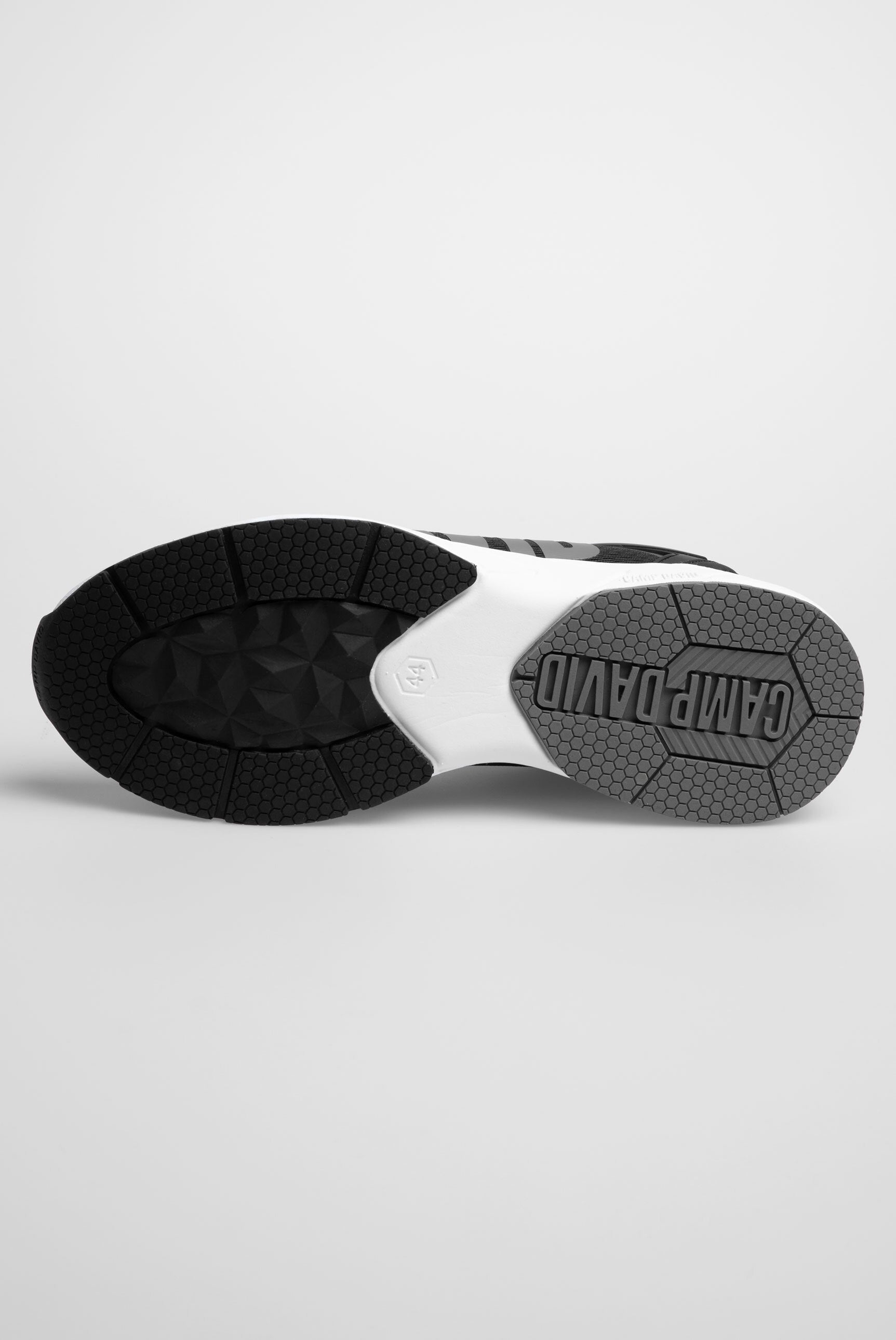 Sneakersy z żakardowej dzianiny z gumowym logo - 8