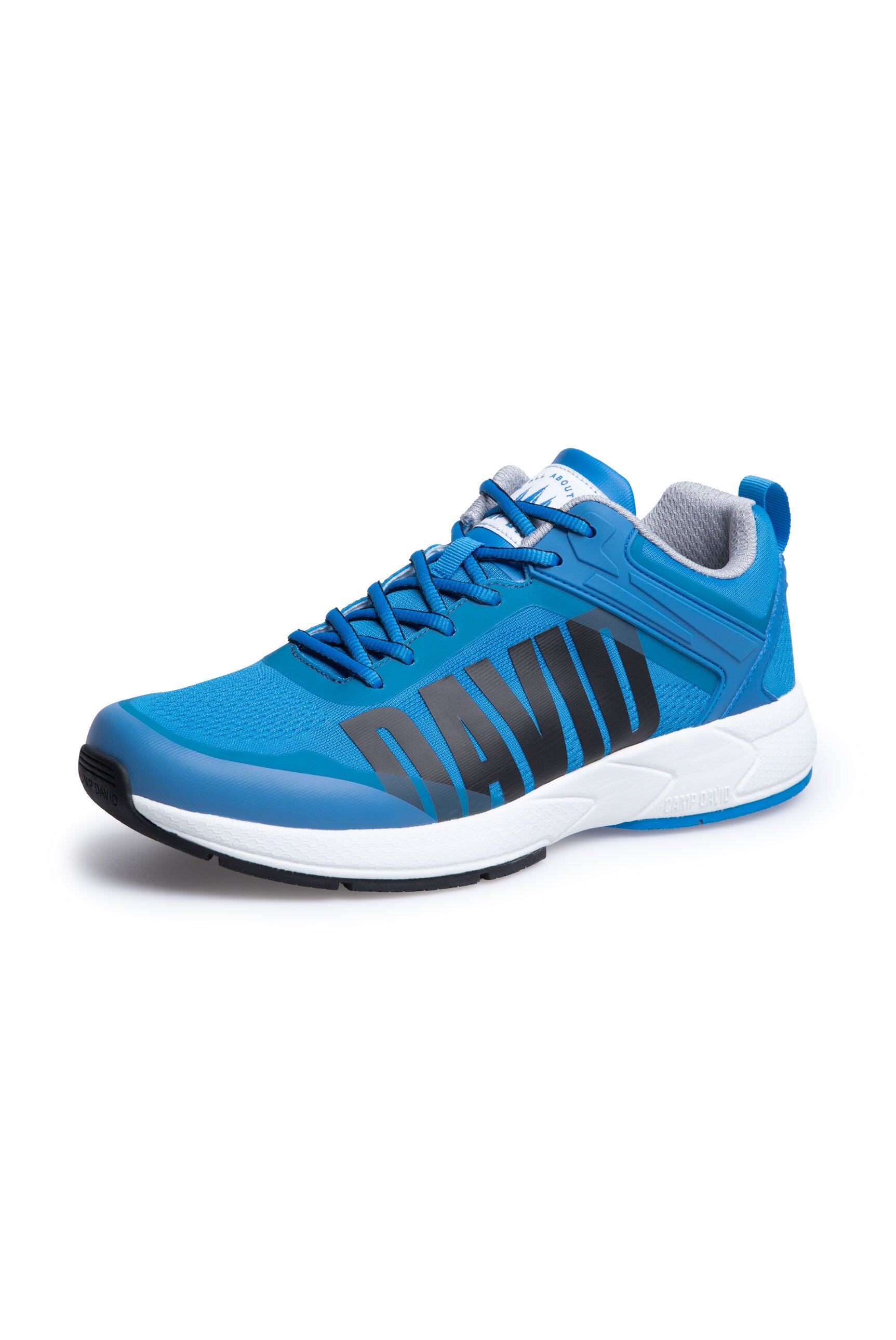 Sneakersy z żakardowej dzianiny z gumowym logo
