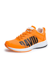 Sneaker im Jacquard-Strick mit Rubber Logo