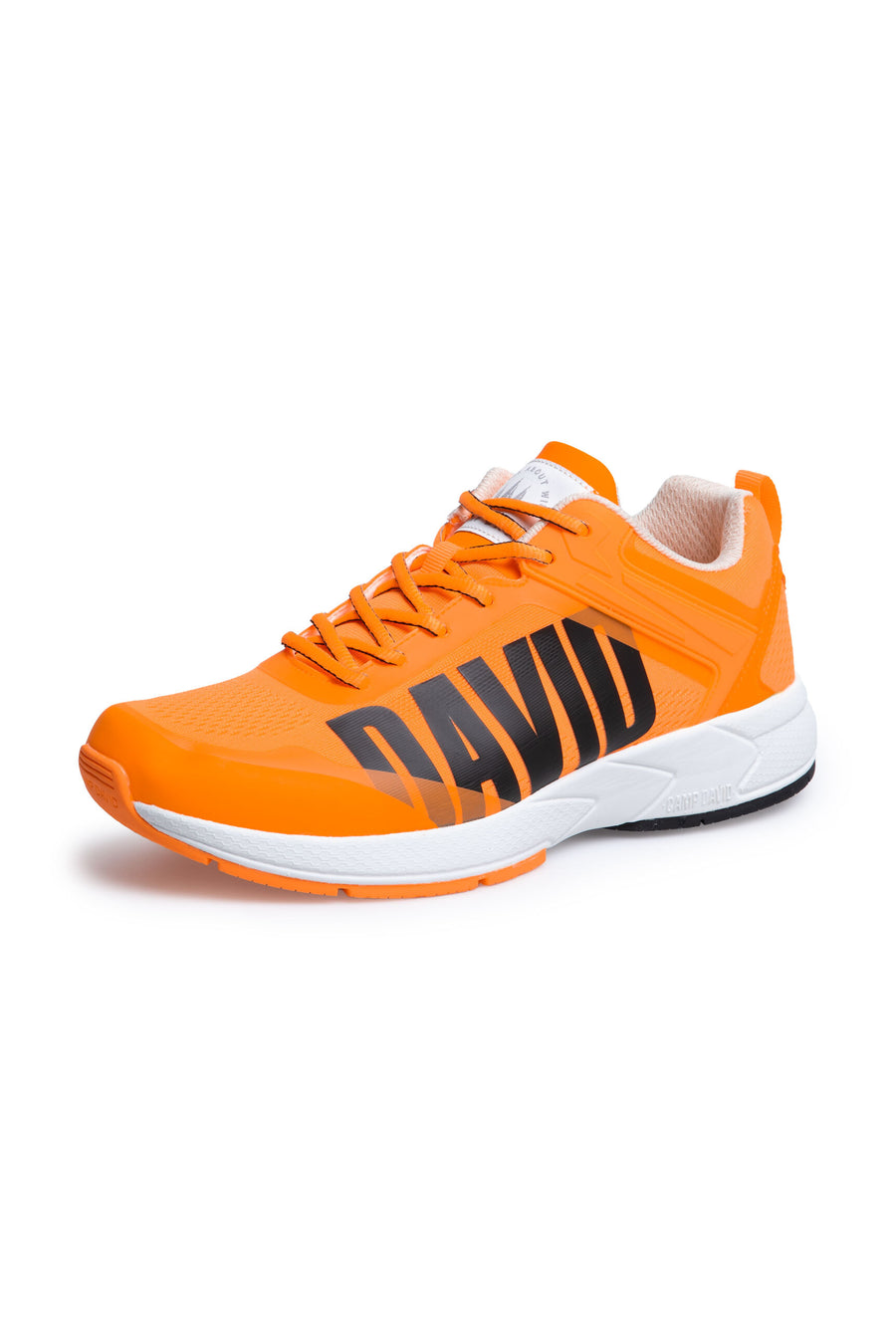 Sneakersy z żakardowej dzianiny z gumowym logo