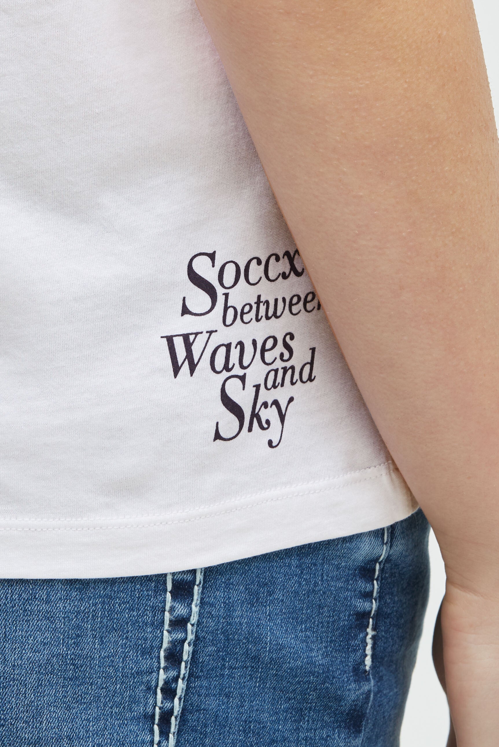 Ärmelloses Shirt mit Logo Prints - 7