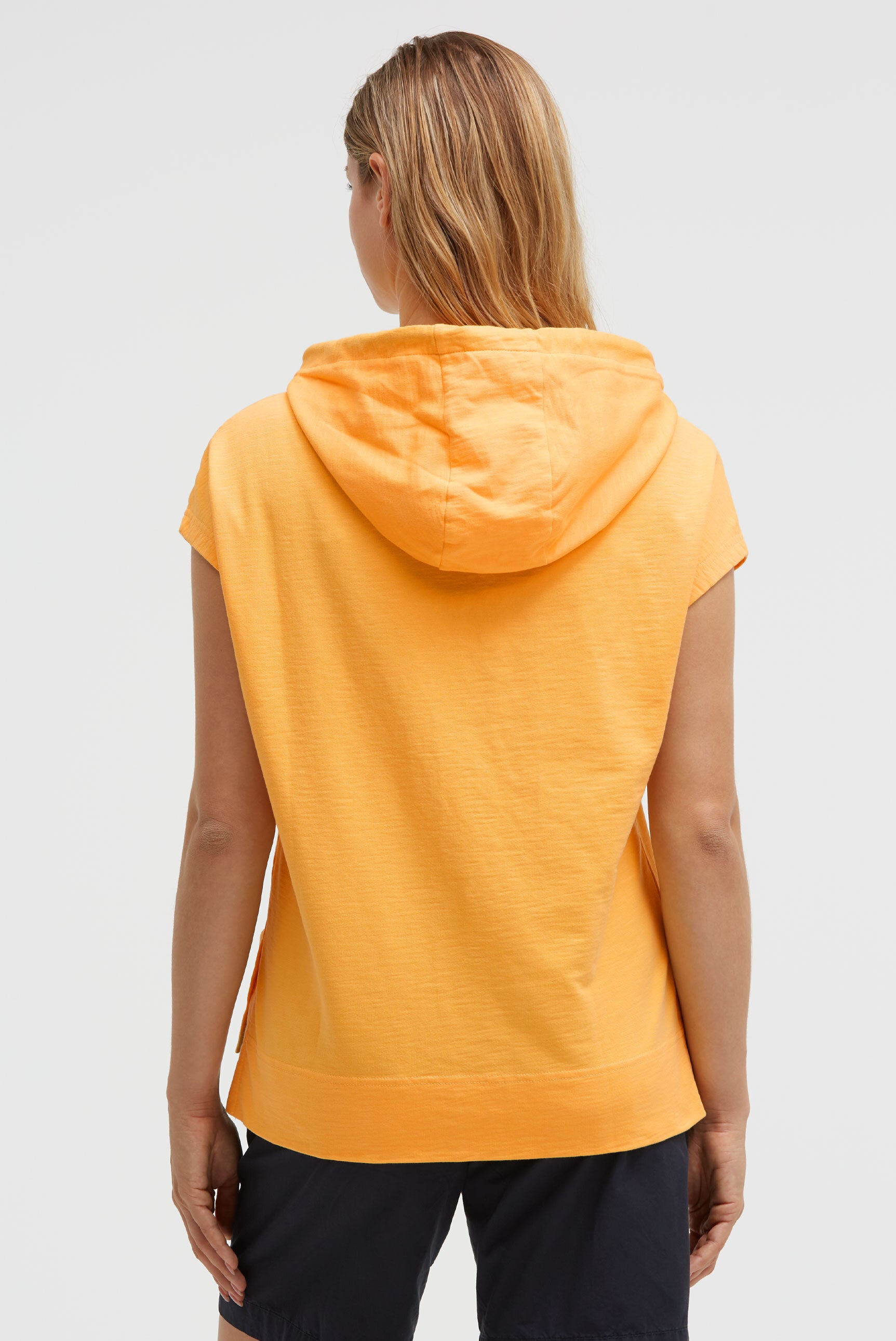 Ärmelloses Sweatshirt mit Kapuze und Artwork fresh mango - 5