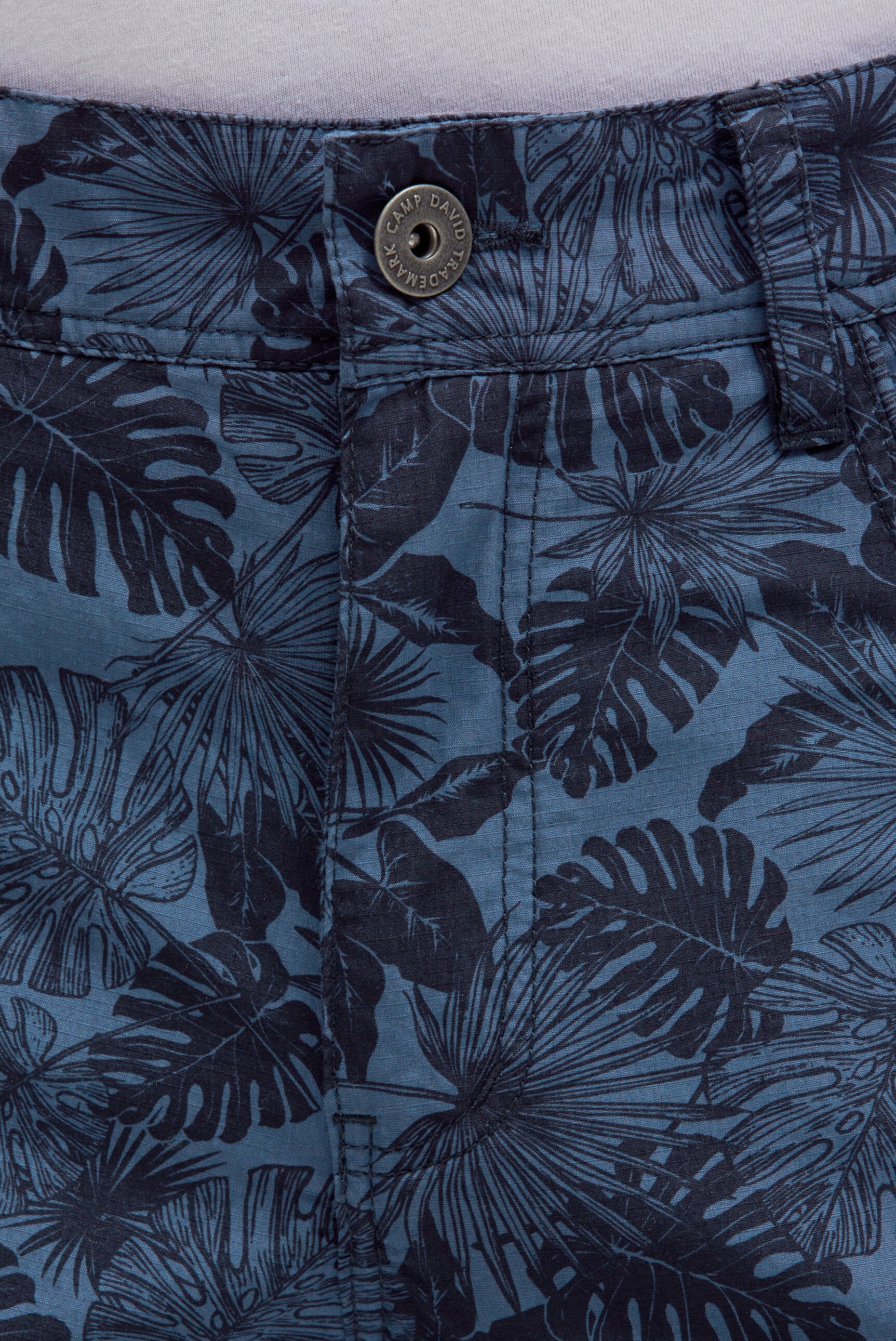 Cargo Shorts mit All Over Print - 4